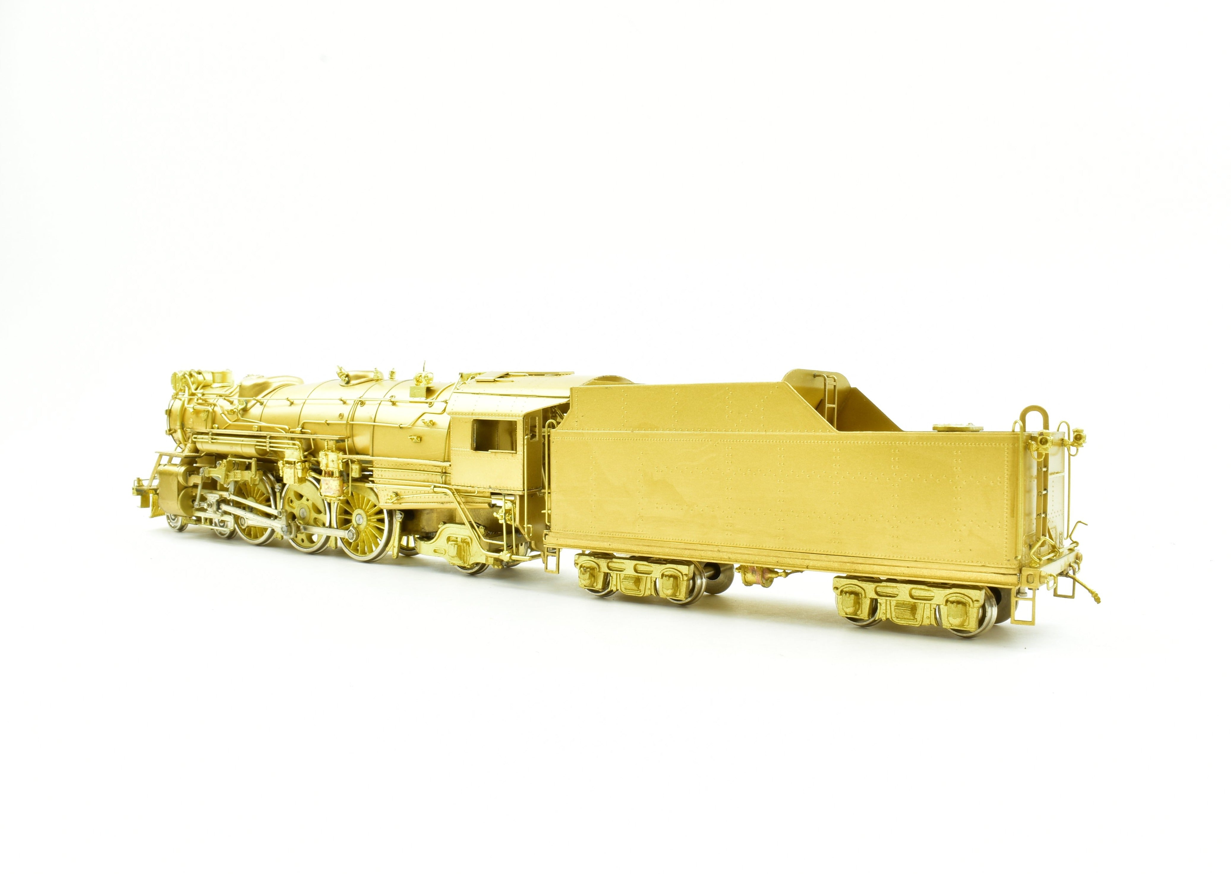 HO Scale Brass Key Imports Erie Railroad K - 5a 4 - 6 - 2 Pacific Steam Locomotive Model from 1941 Era