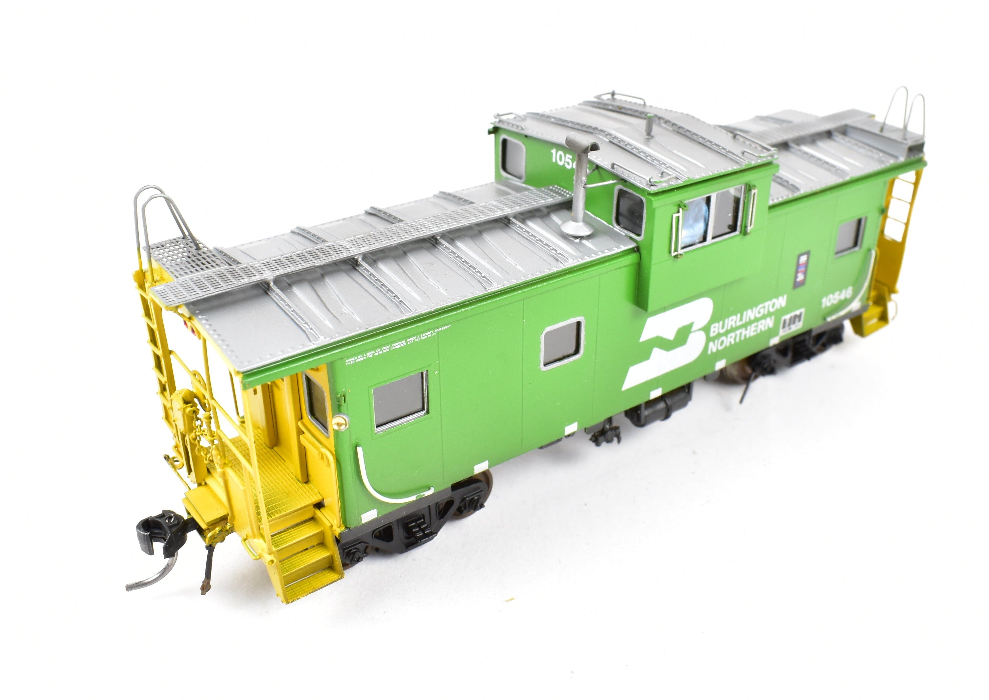 HO Scale Brass OMI Burlington Northern Caboose #10546 Pro Painted