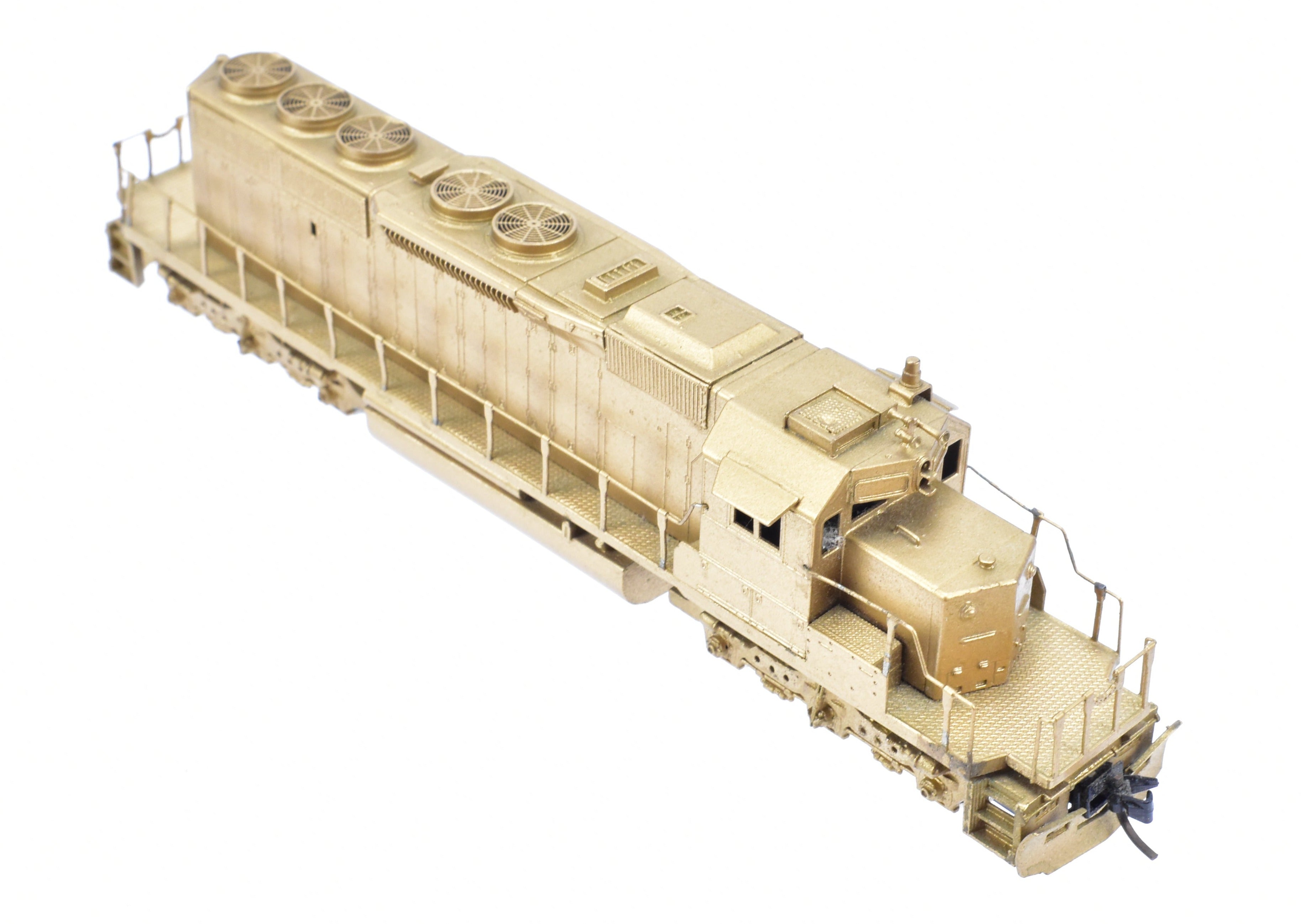 Unpainted N Scale Brass Key Imports AT&SF Santa Fe EMD SD40 - 2 Medium Nose Model