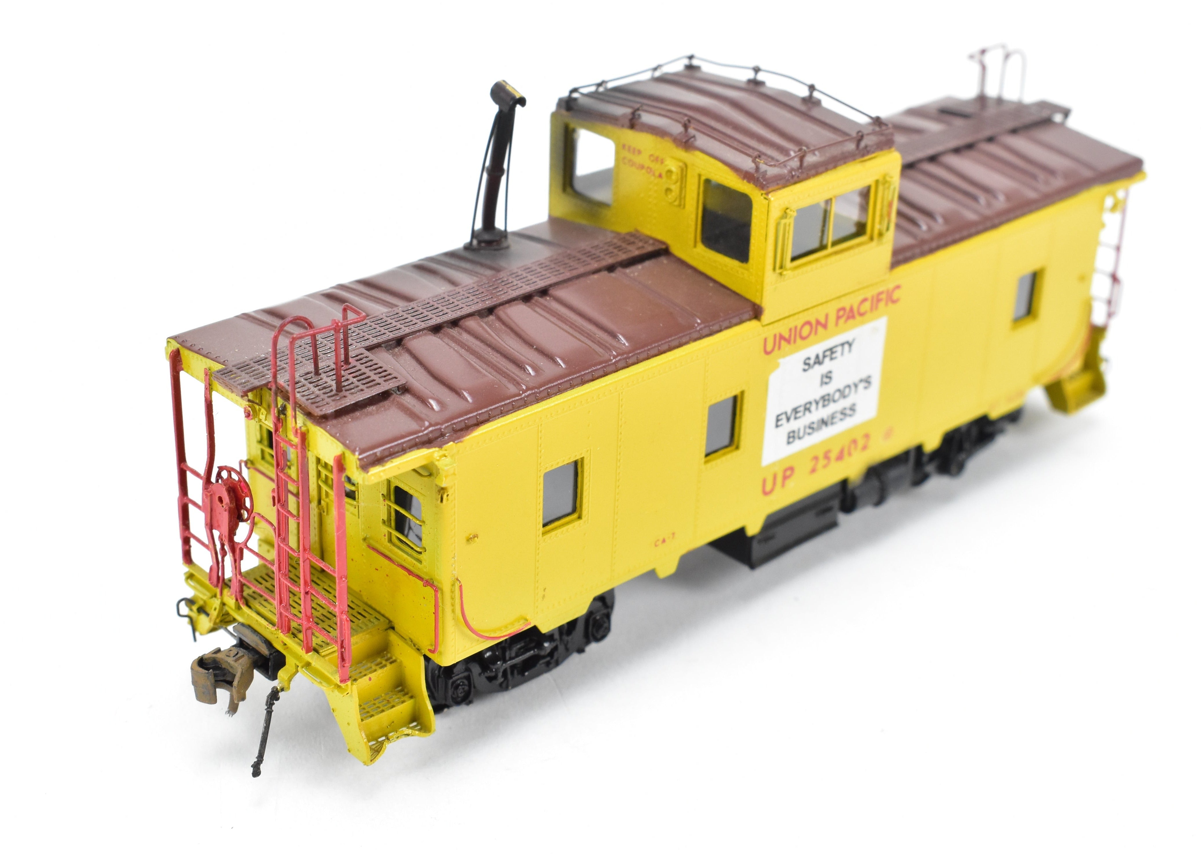 HO Brass OMI UP Union Pacific CA - 7 Custom - Painted Caboose by Overland Models