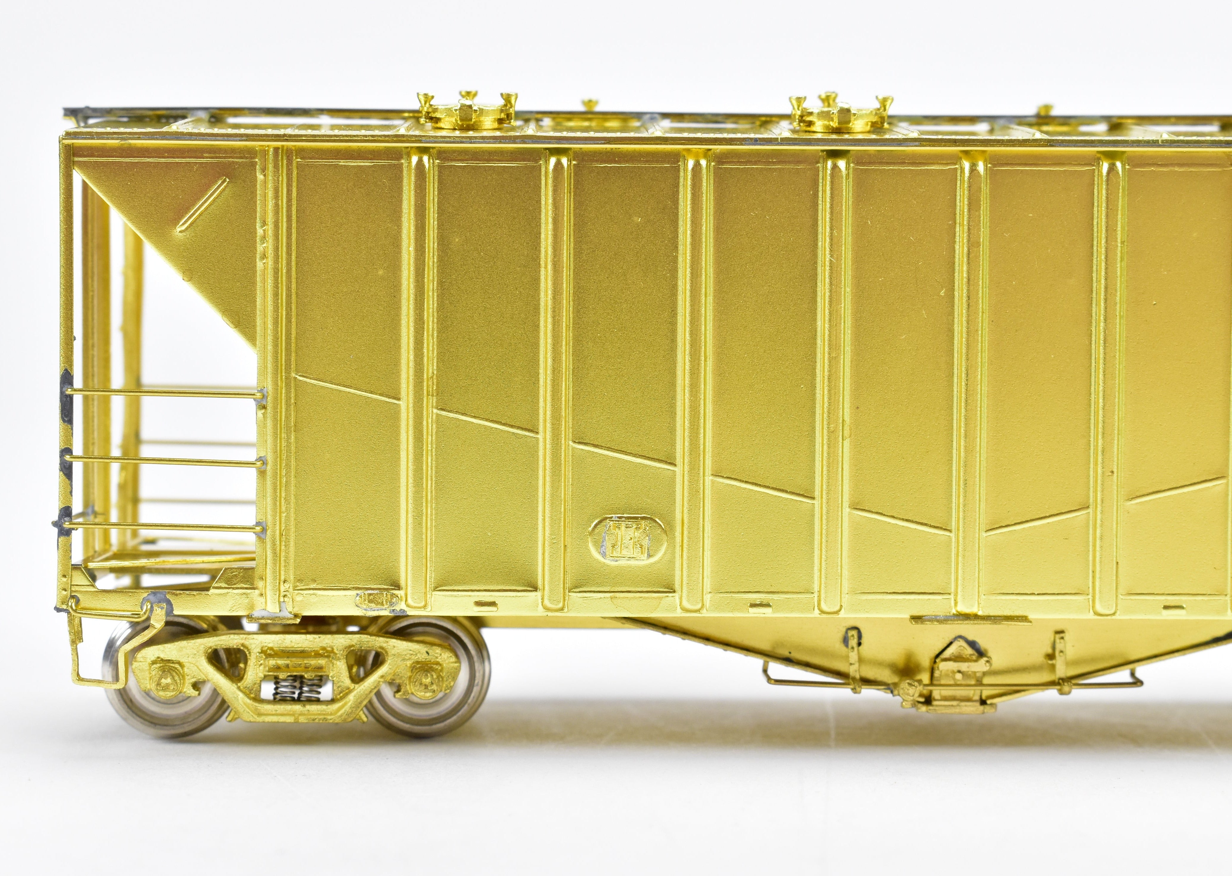 HO Scale Brass Rock Island Airslide Covered Hopper Model by OMI - Overland Models, Inc.