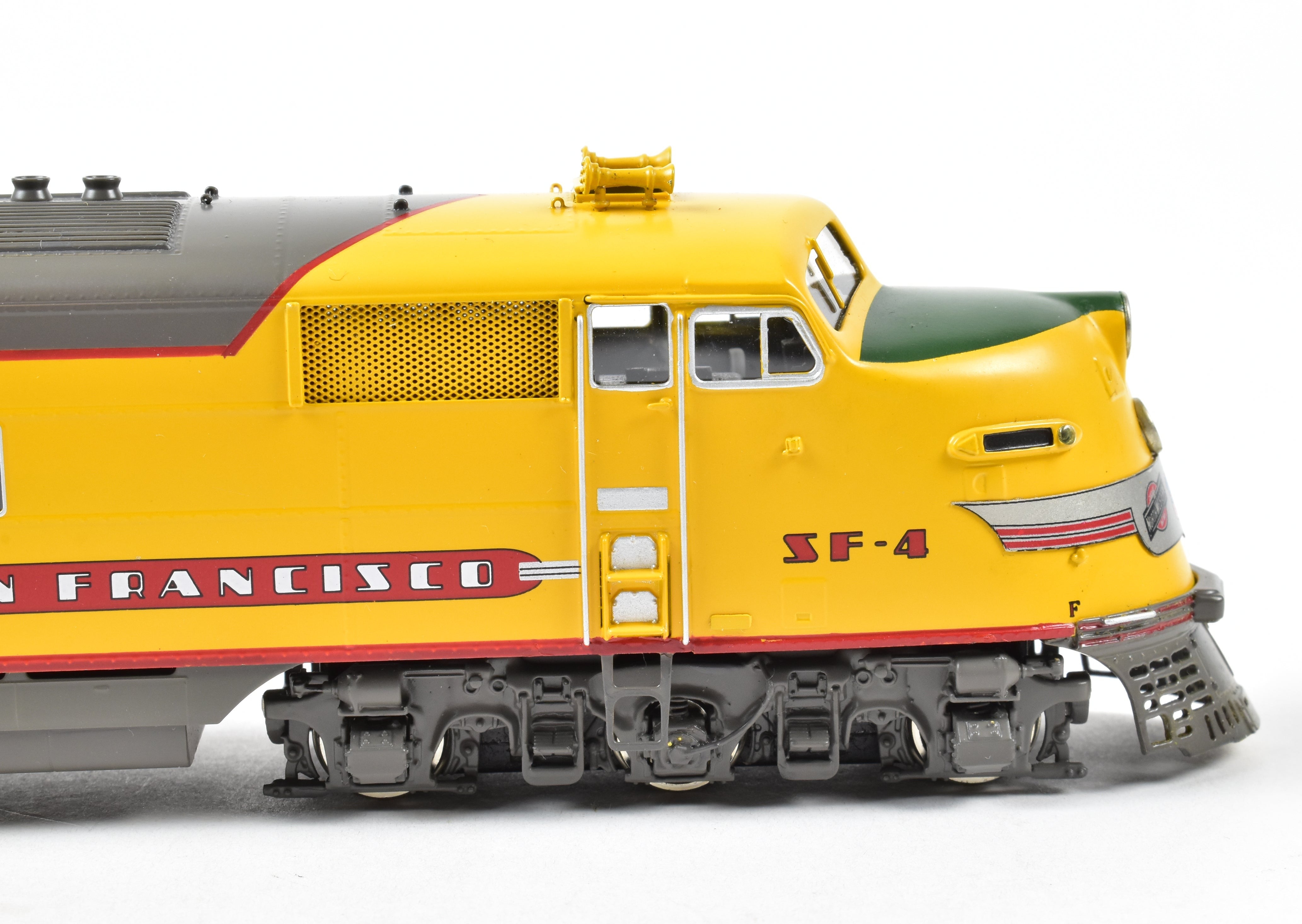 HO Scale Brass Consist of Challenger Imports Union Pacific City of San Francisco EMD E6 A/B/B Locomotive Set for Model Railroading