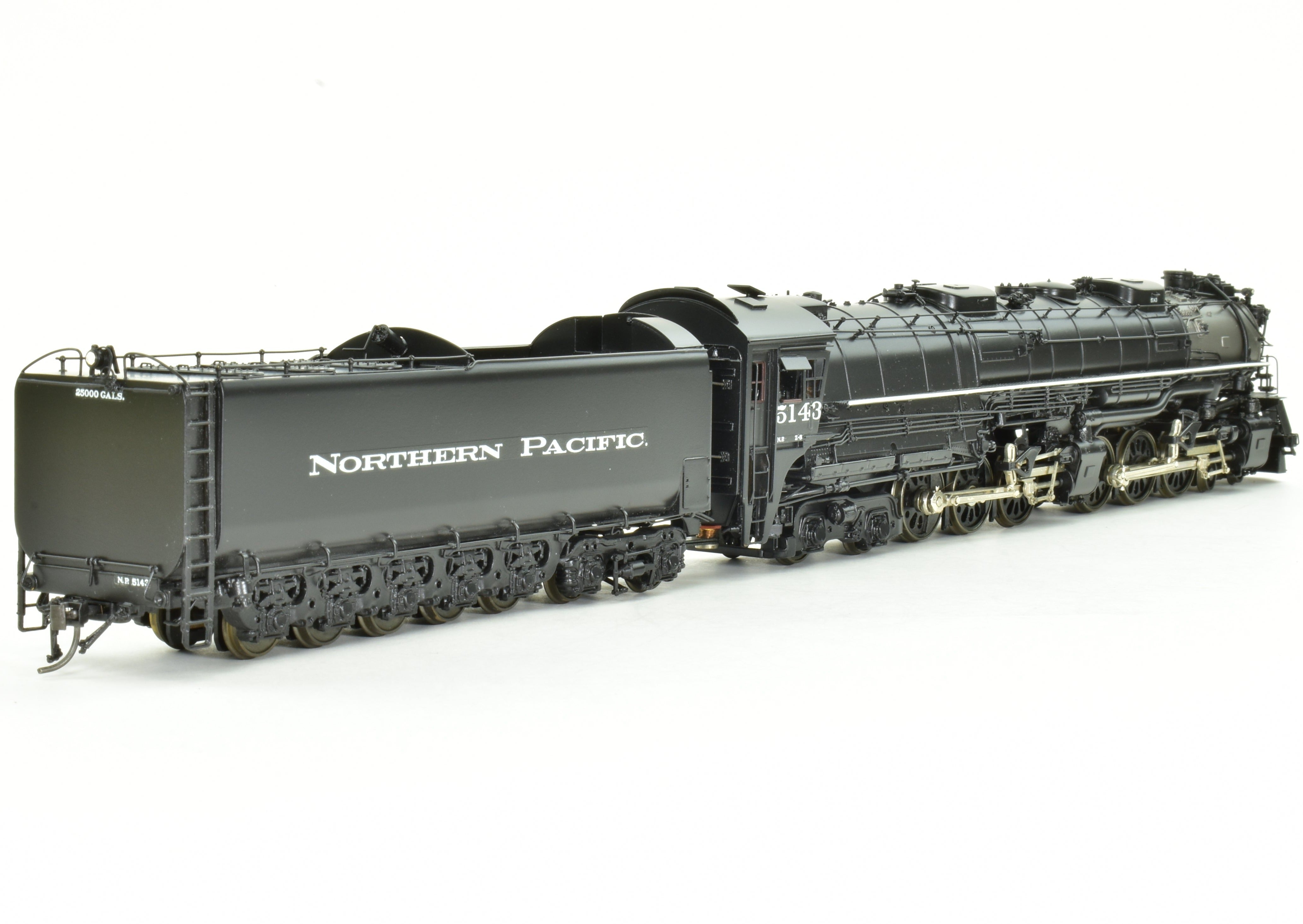 HO Scale Brass Model Train - PFM Northern Pacific Class Z - 8 4 - 6 - 6 - 4 FP from Tenshodo, 1995 Production Run