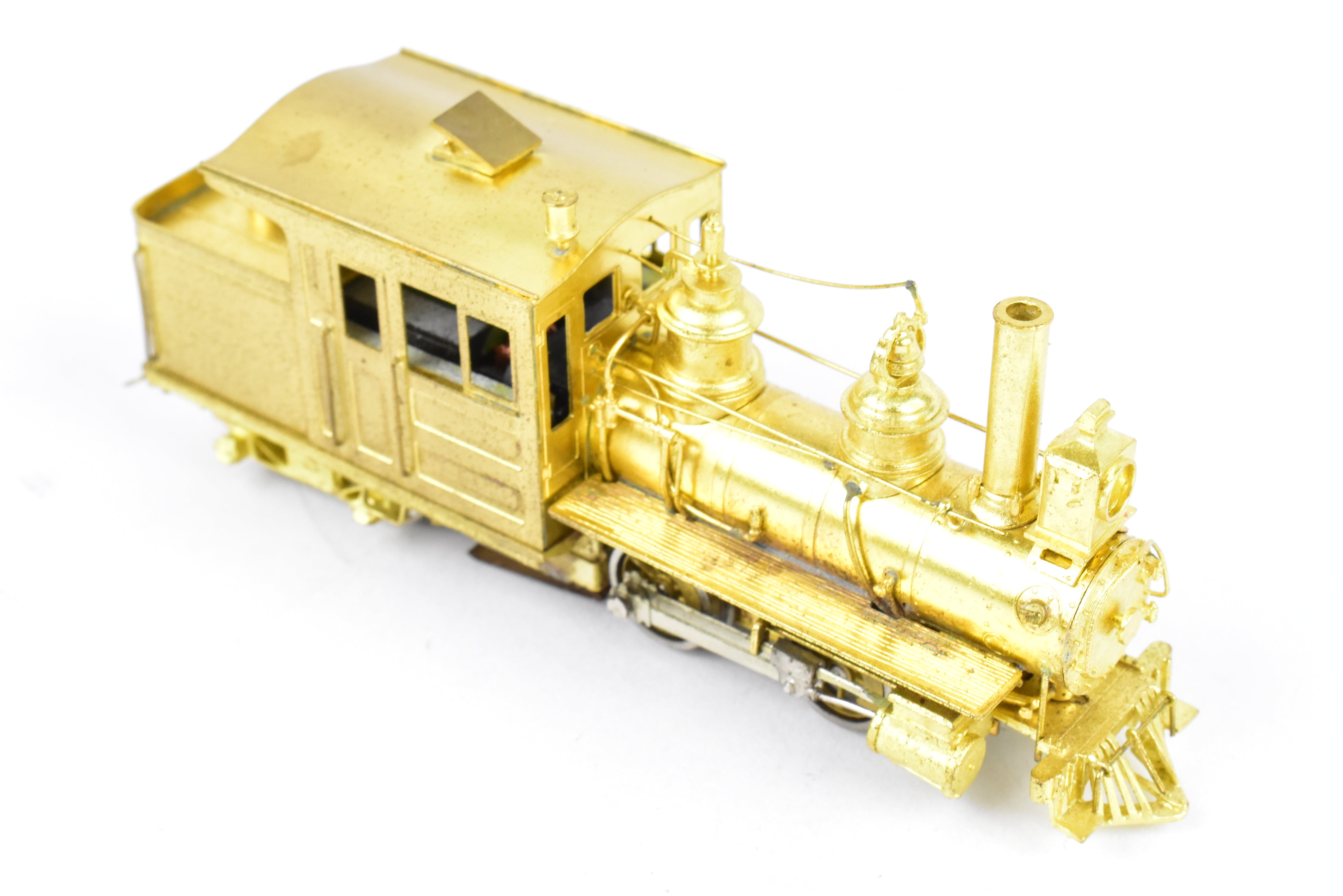 HOn30 Scale Brass Model Train - The Car Works Sandy River & Rangeley Lakes #7 Forney 0 - 4 - 4T Steam Locomotive in REBOXX Packaging