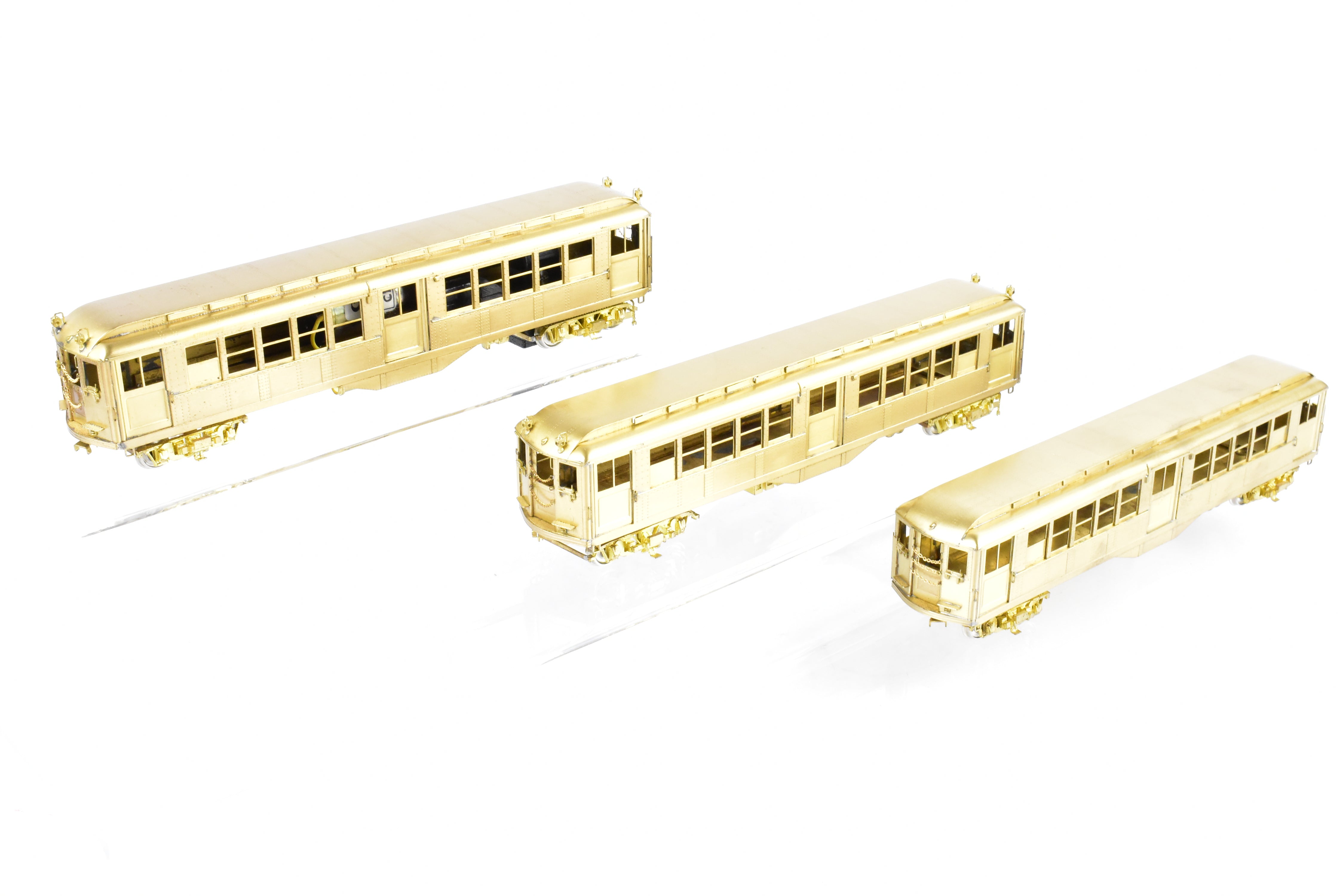 HO Scale Brass IRT New York City Subway 3 - Car Set by WP Car Corp.