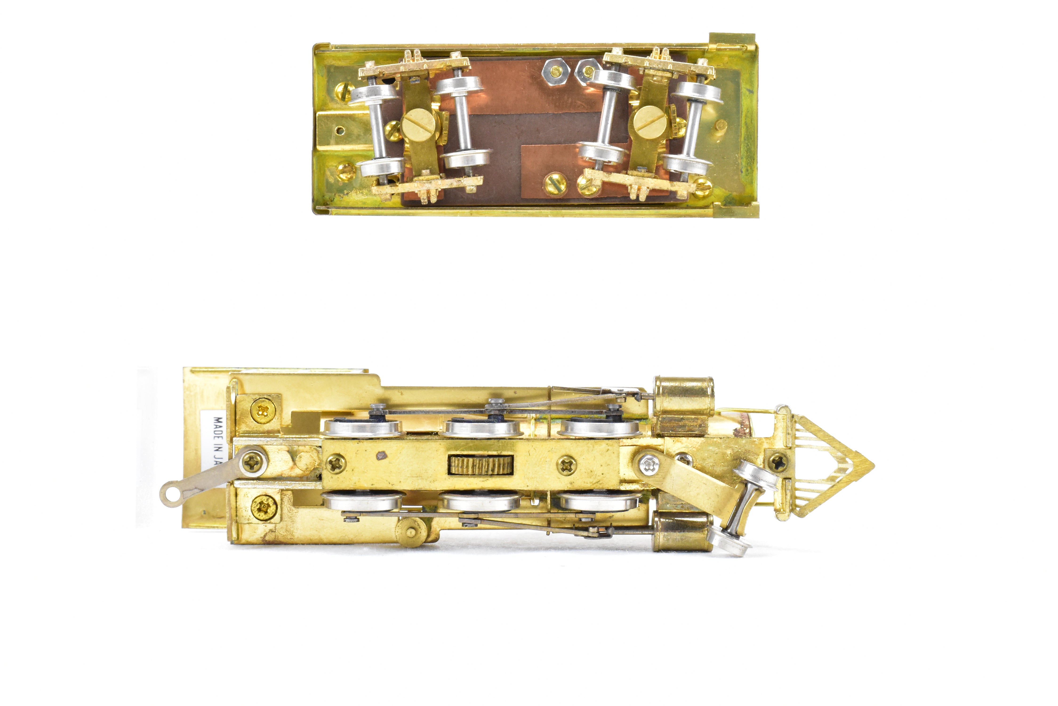 HOn3 Scale Brass Model Train - Far East Distributors Mogul 2-6-0 Steam Locomotive from Circa 1910 in Spartan Series