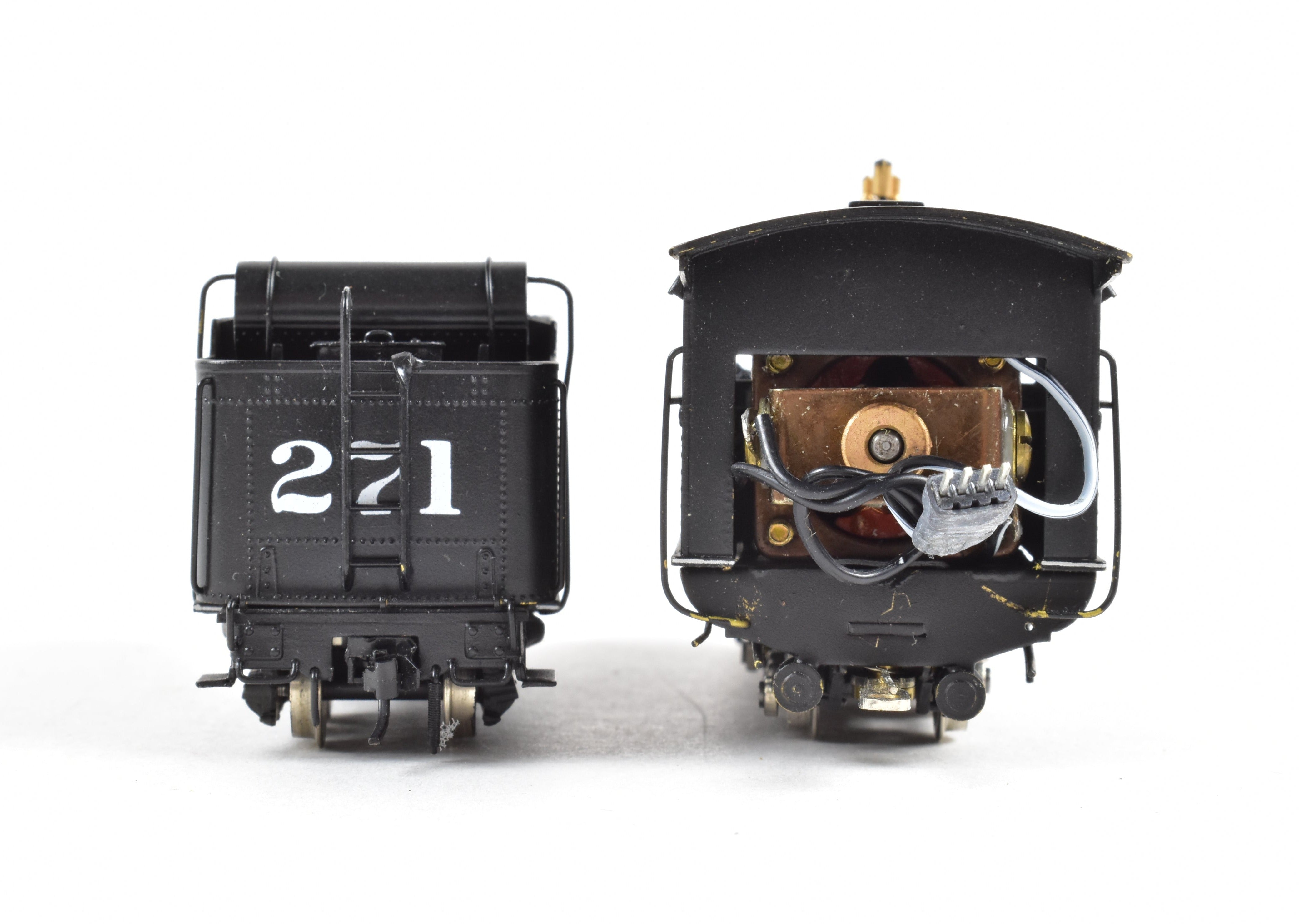 HOn3 Brass Westside D&RGW C-16 2-8-0 #271 with SoundTraxx Tsunami DCC