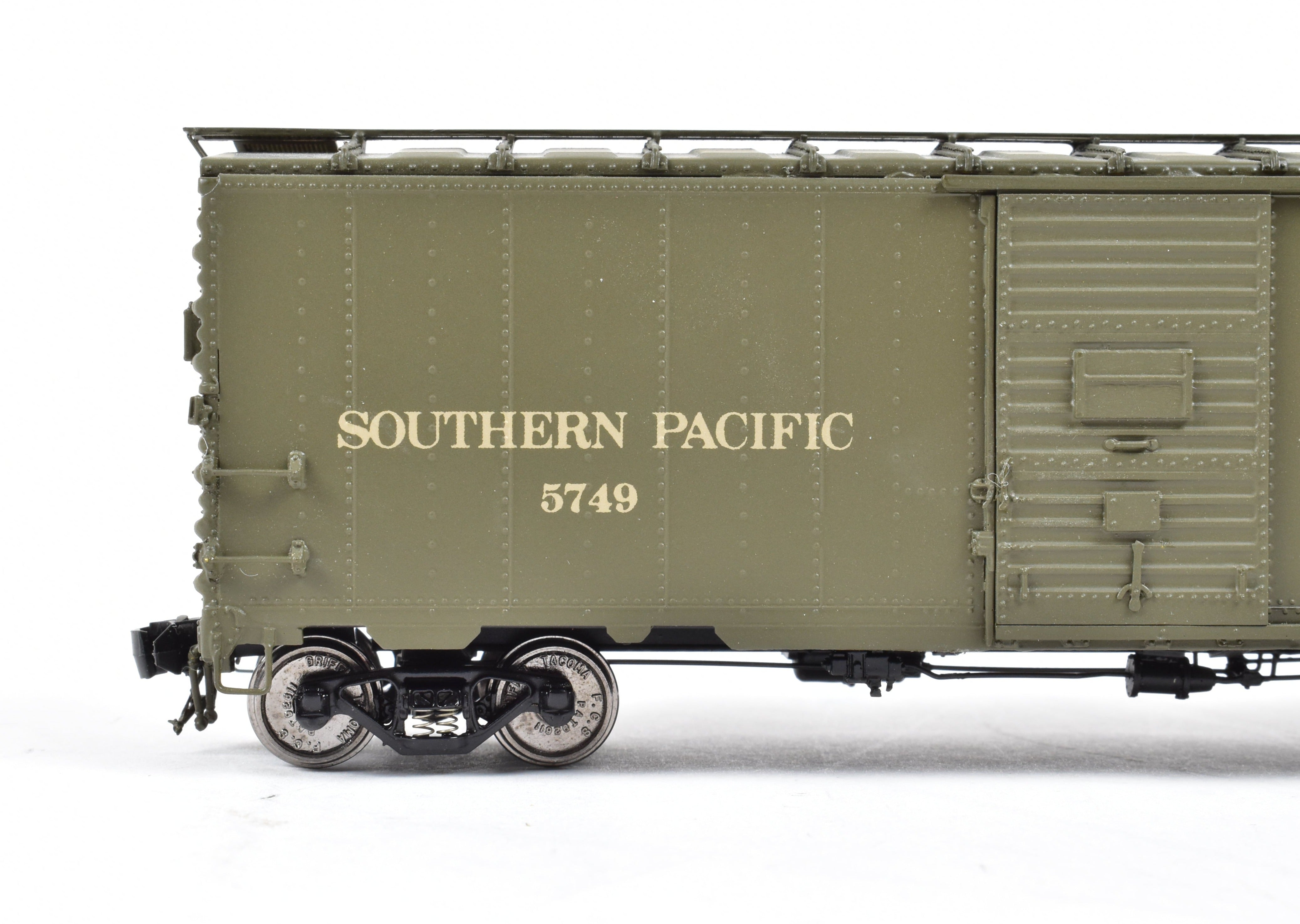 HO Scale Brass Southern Pacific B-50-24 Express Boxcar Model - Beaver Creek SP No. 5749 FP Collector's Edition