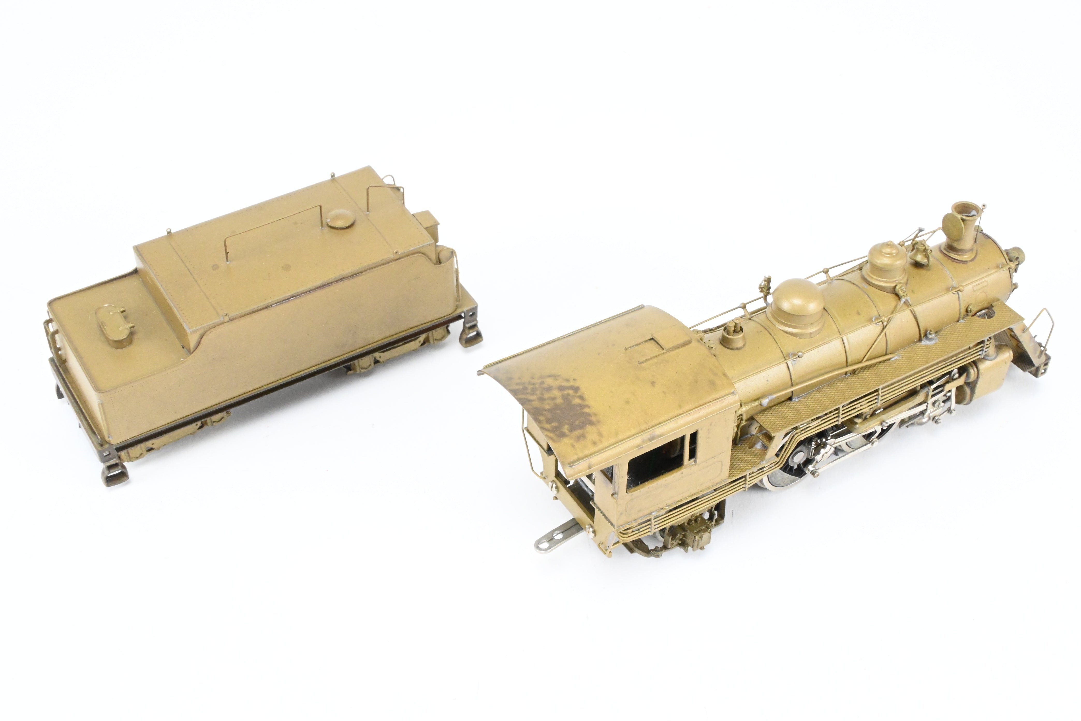 HO Scale Brass Model Train - NWSL/FED - Far East Distributors SSW - Cotton Belt 4-4-2 Class E-1 Equipped with New NWSL Drive Unit
