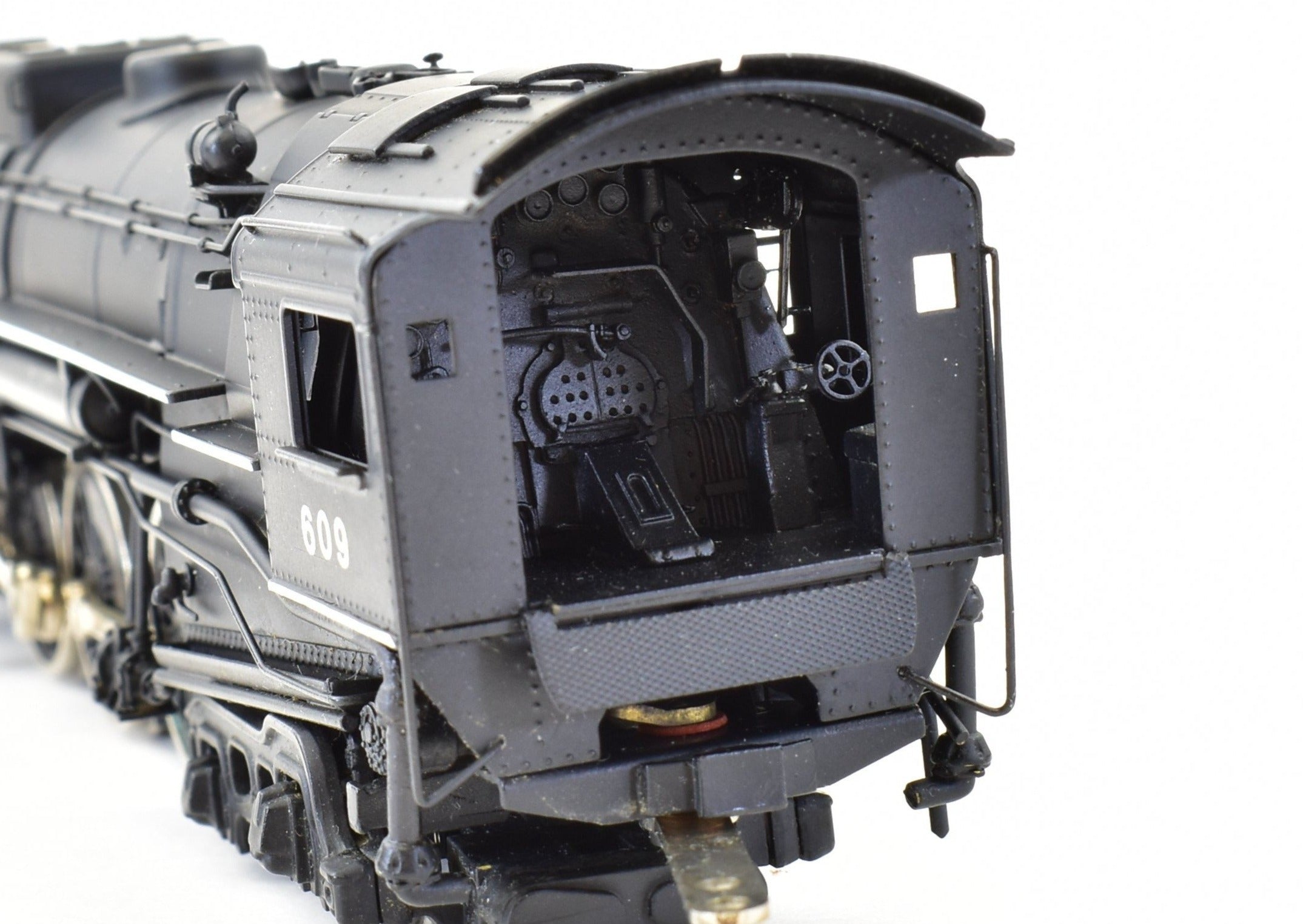 HO Brass Key Imports B&A - Boston & Albany J-2b 4-6-4 Hudson Factory Painted with Square Dome