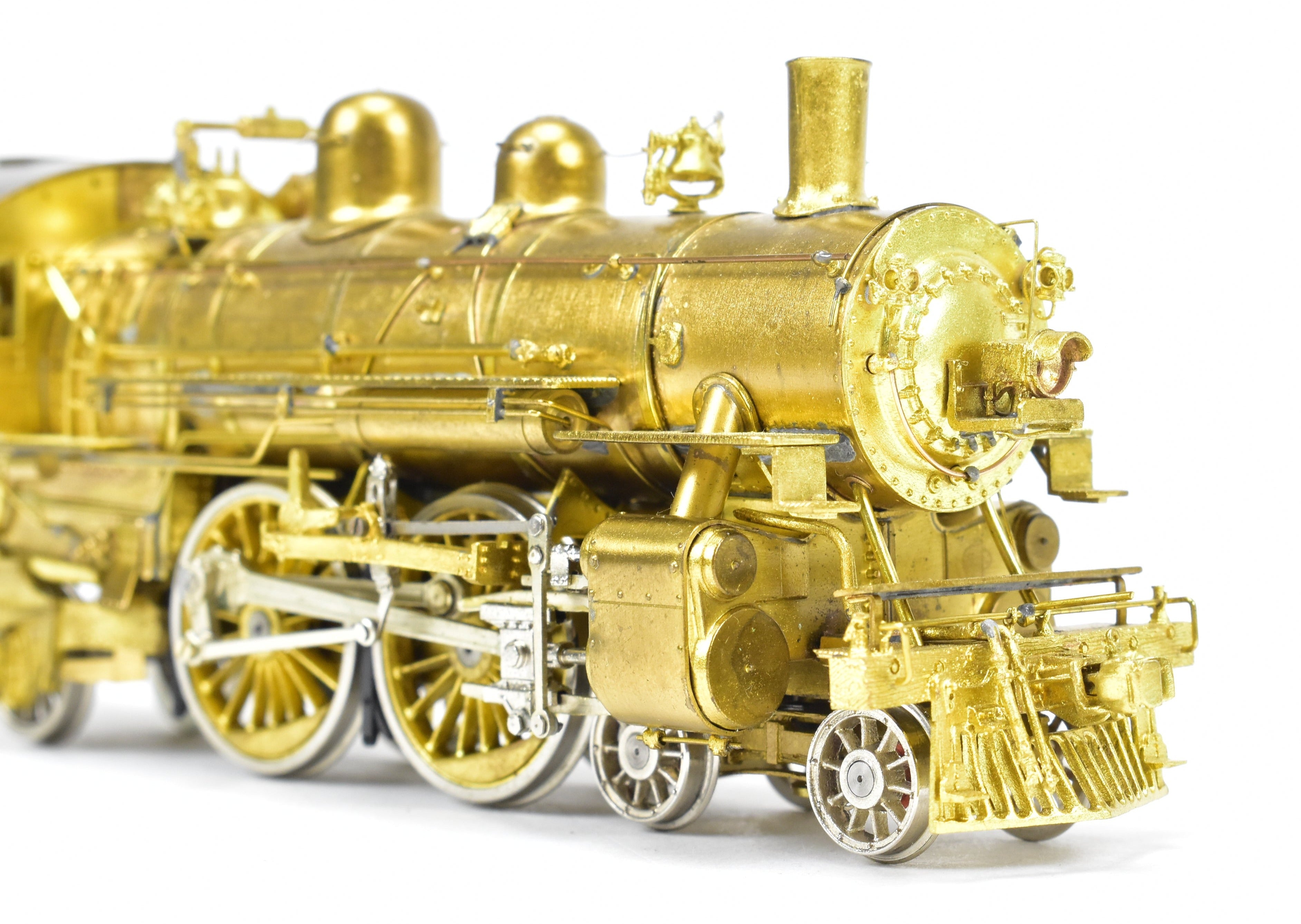 HO Scale Brass Model Train - Overland Models Chicago & North Western D 4-4-2 Atlantic Steam Locomotive