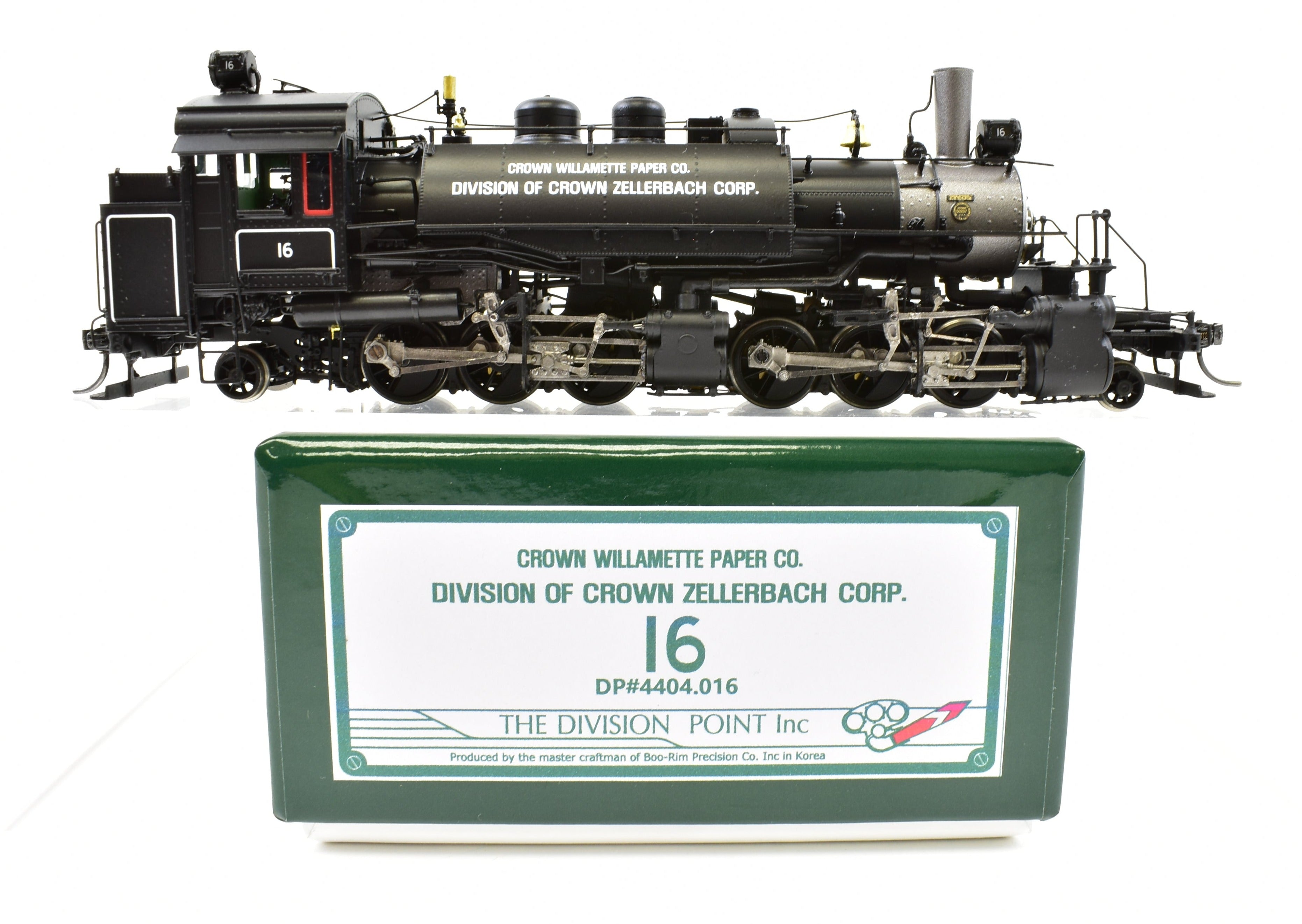 HO Brass DVP - #16 2-6-6-2T Baldwin Logging Mallet by Willamette Paper Co.