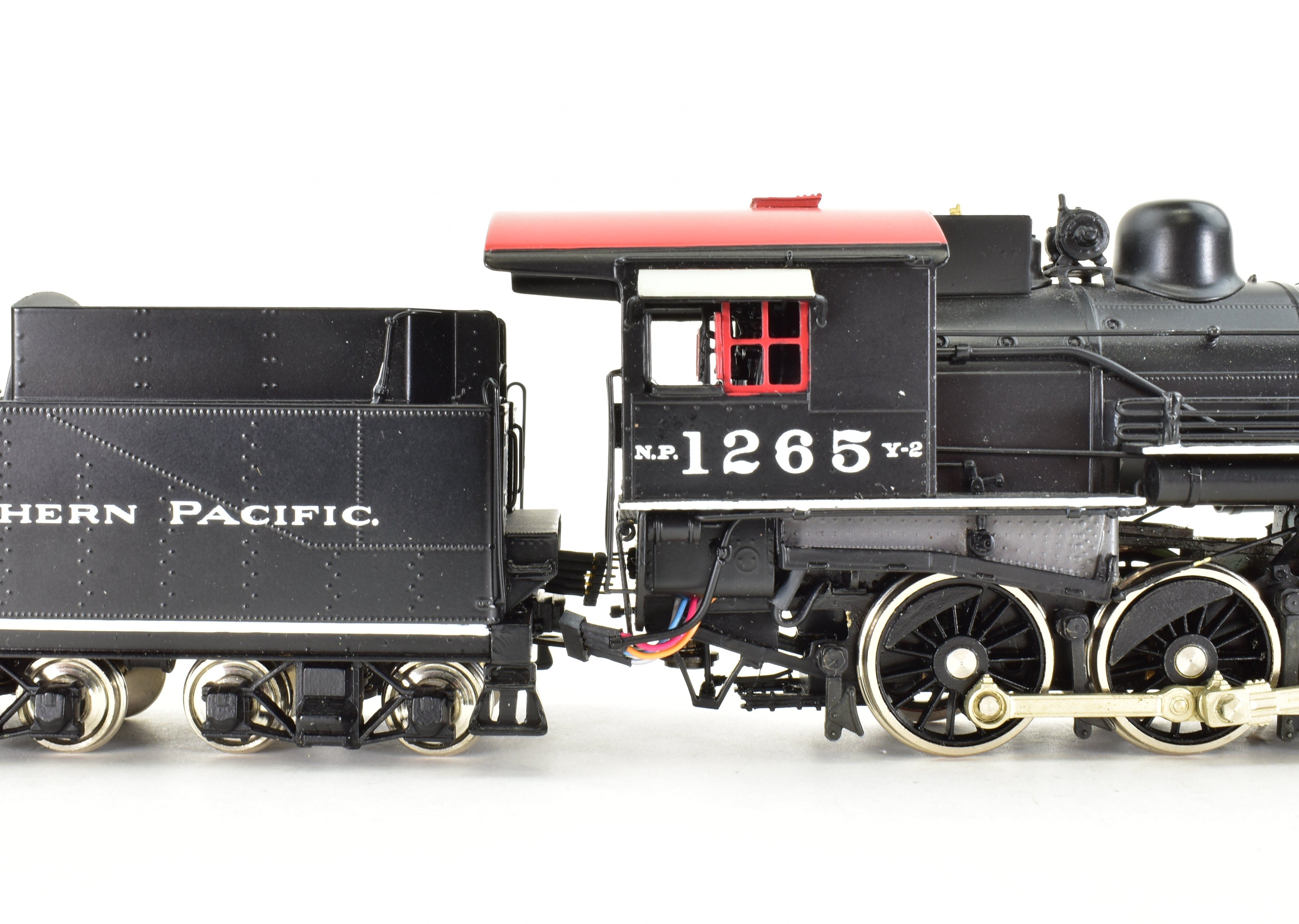 HO Scale Brass Northern Pacific Y - 2 2 - 8 - 0 FP #1265 by W&R with DCC & Sound
