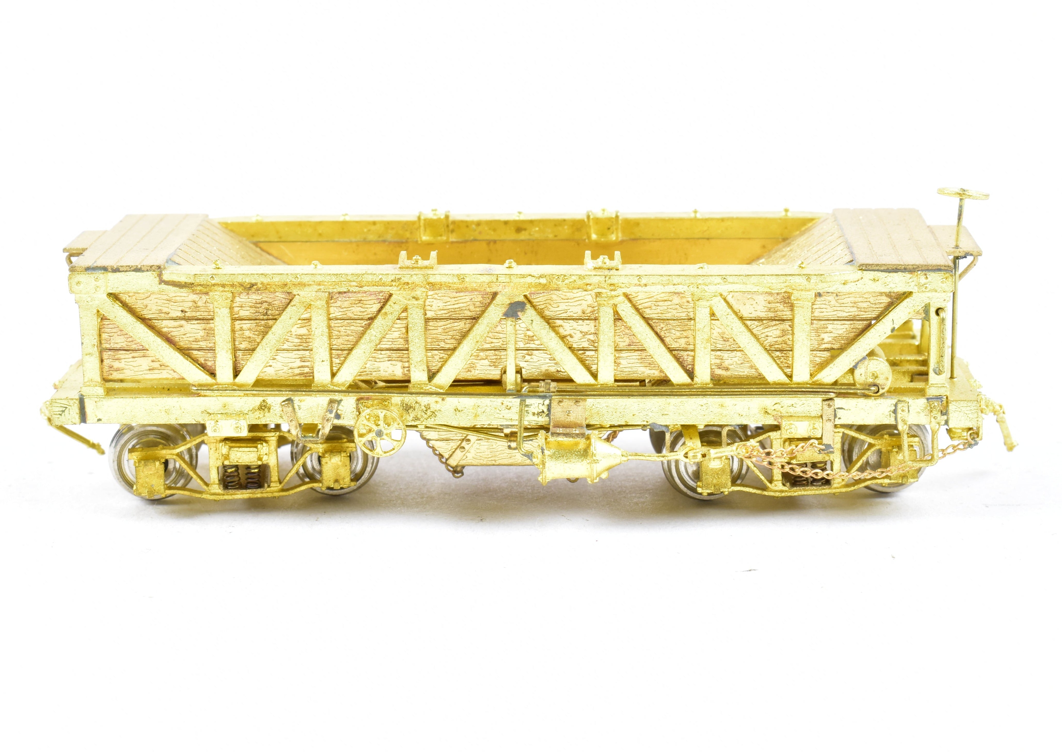 HOn3 Scale Brass OMI - Overland Models, Inc. Rock Car with Sprung Trucks for Various Railroads
