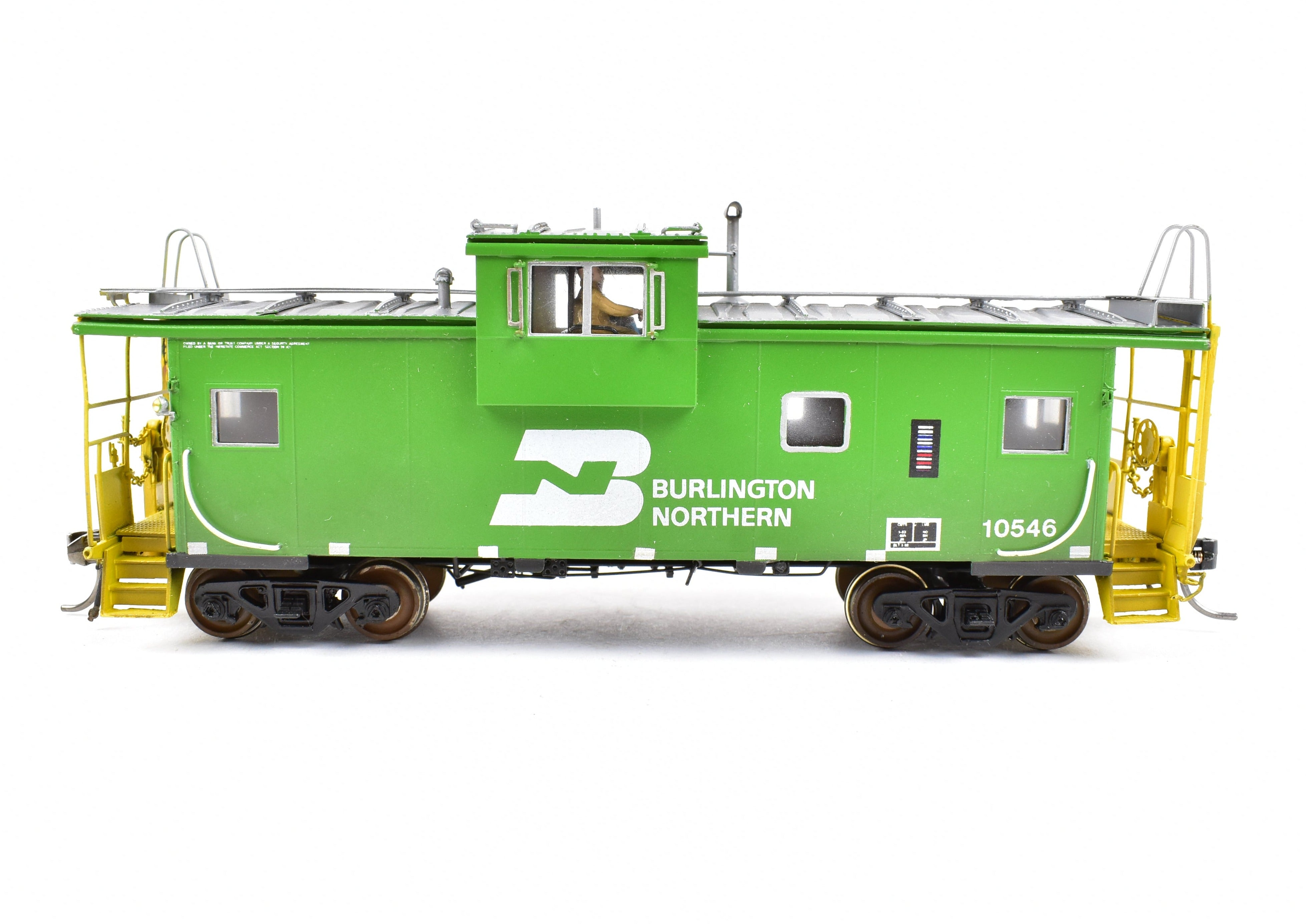 HO Scale Brass OMI Burlington Northern Caboose #10546 Pro Painted