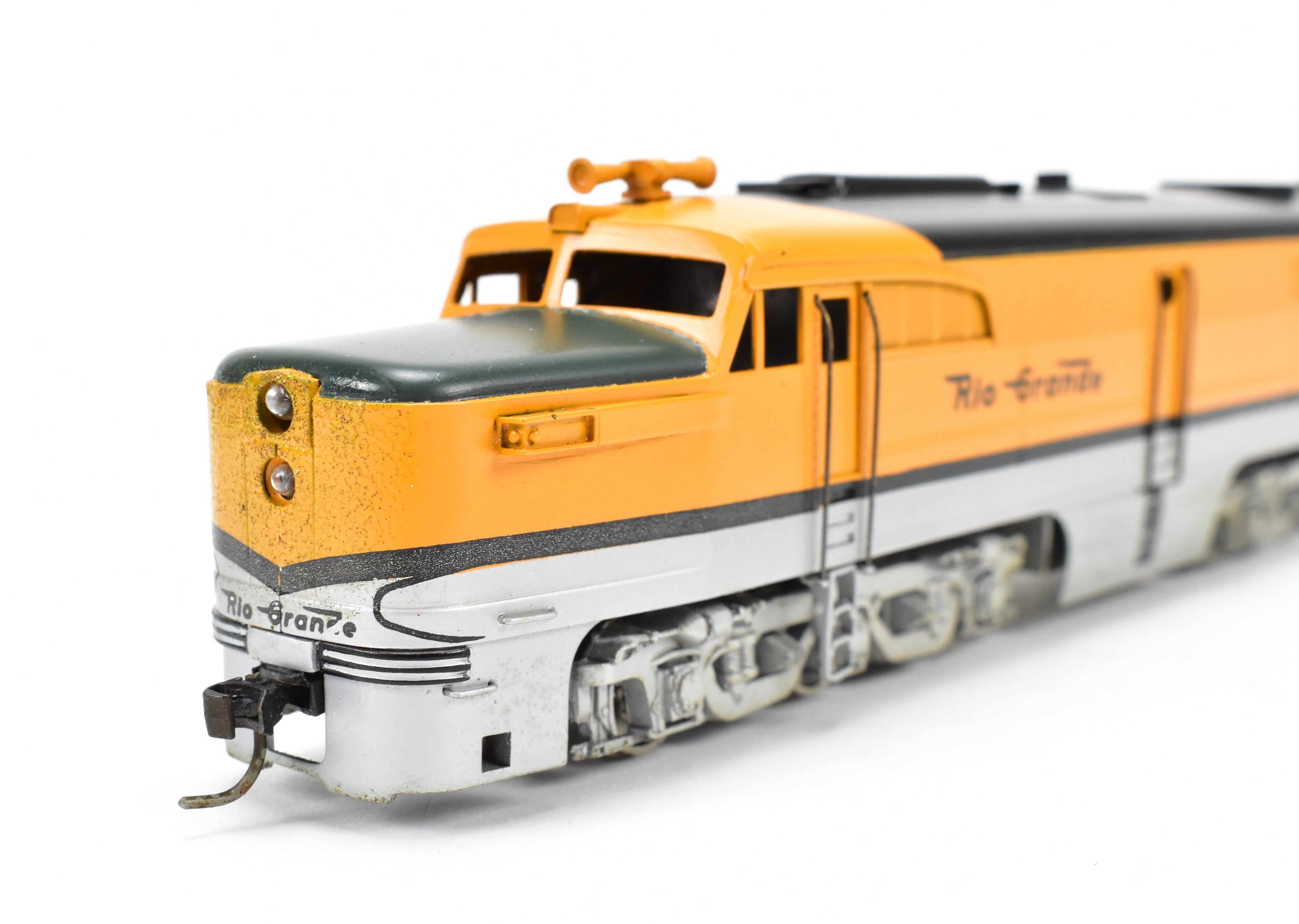 HO Scale Brass Denver & Rio Grande Western Alco PA-1/PB-1 Set FP Model