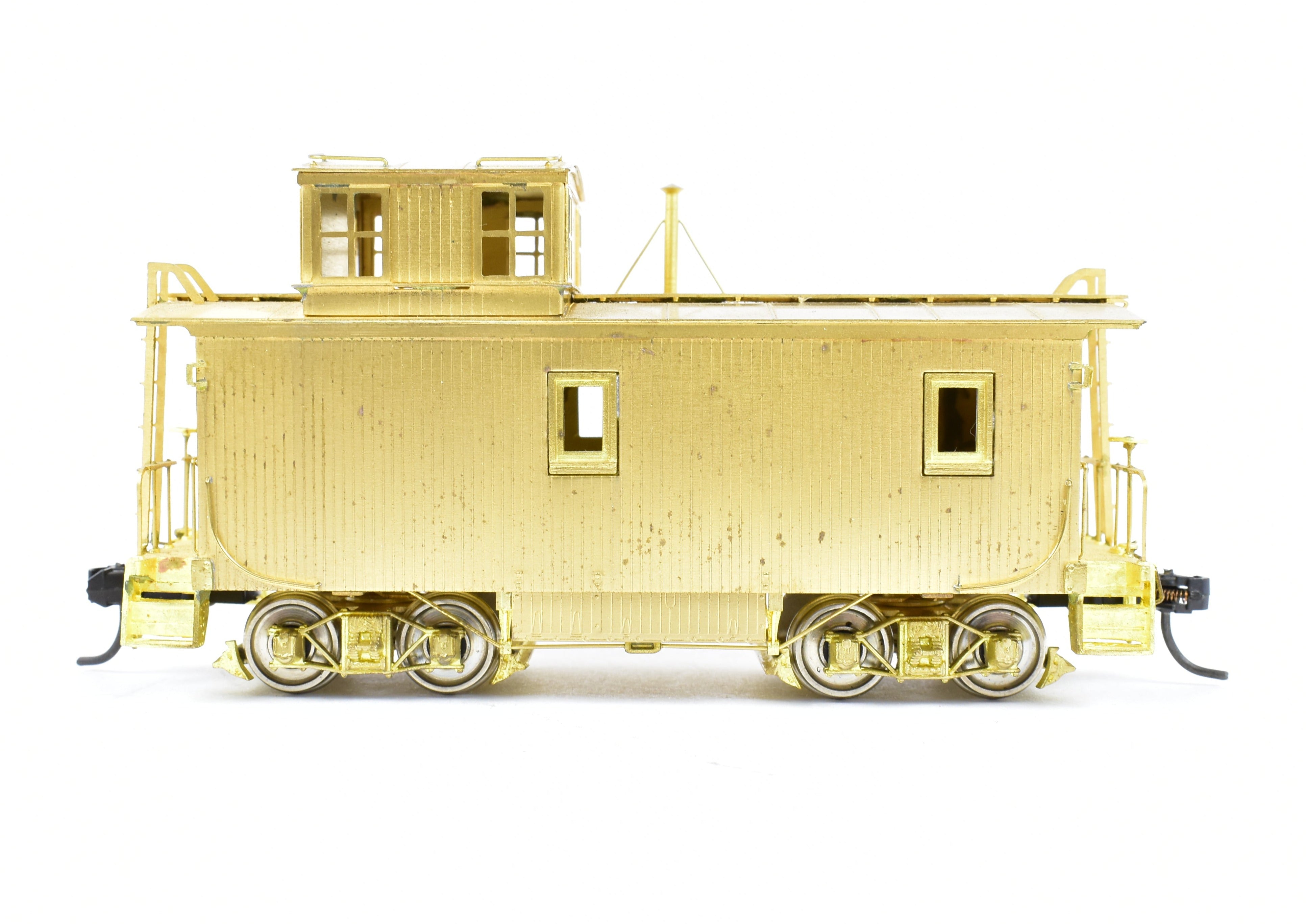 Collector's Edition HO Brass Wood Caboose - Beaver Creek, Colorado Midland or Yosemite Valley