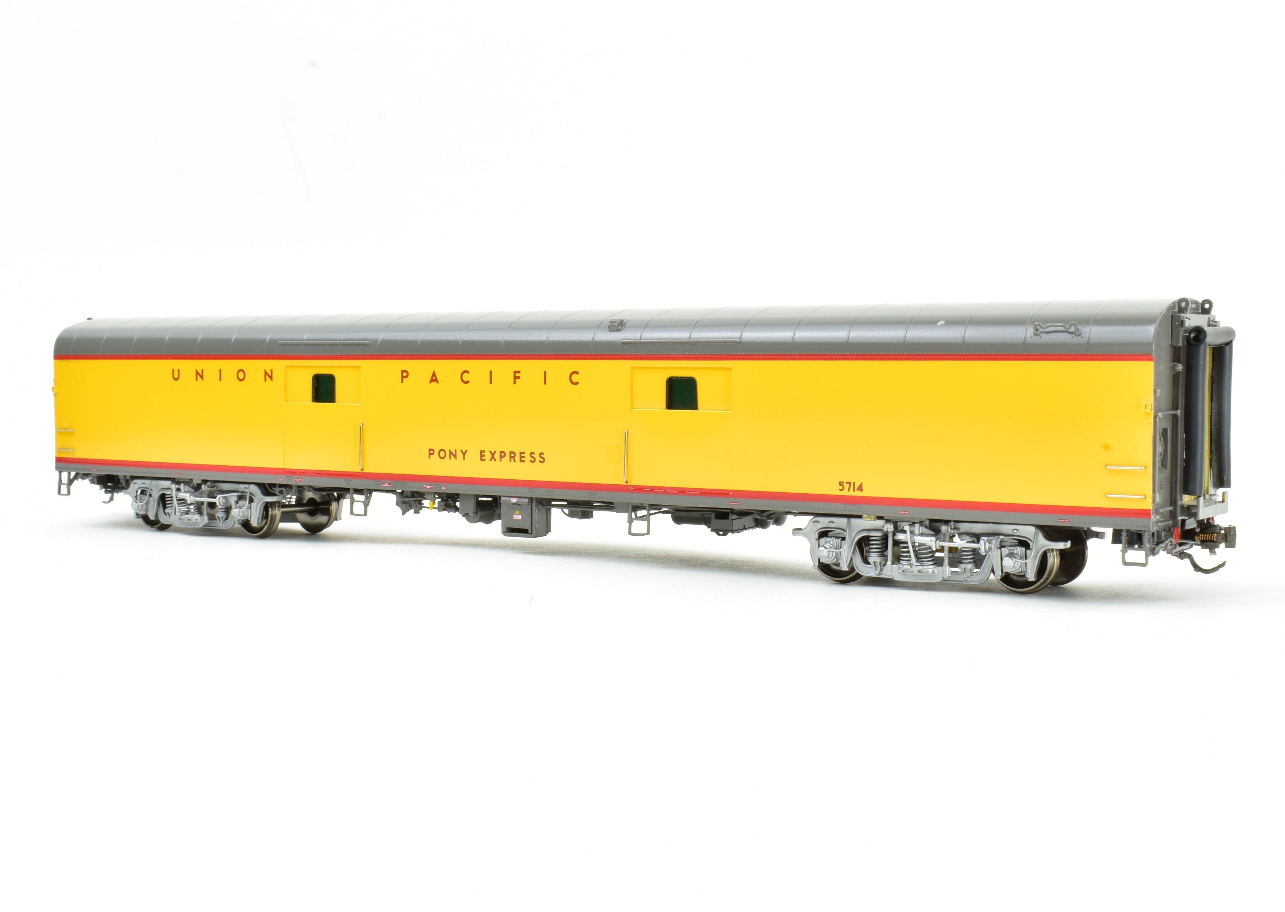 HO Brass OMI Union Pacific Pony Express Baggage Car FP No. 5174 by Overland Models