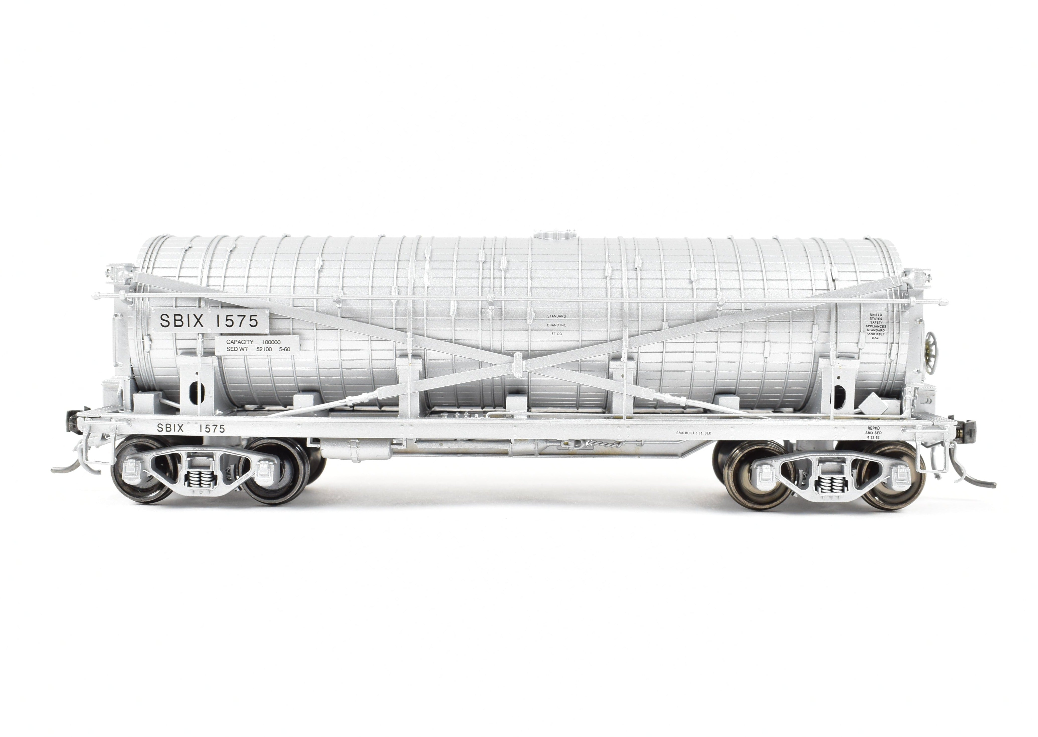 HO Scale New Brass Model North Bank Line Various Roads SBIX 1575 Standard Brand Vinegar Transportation Car