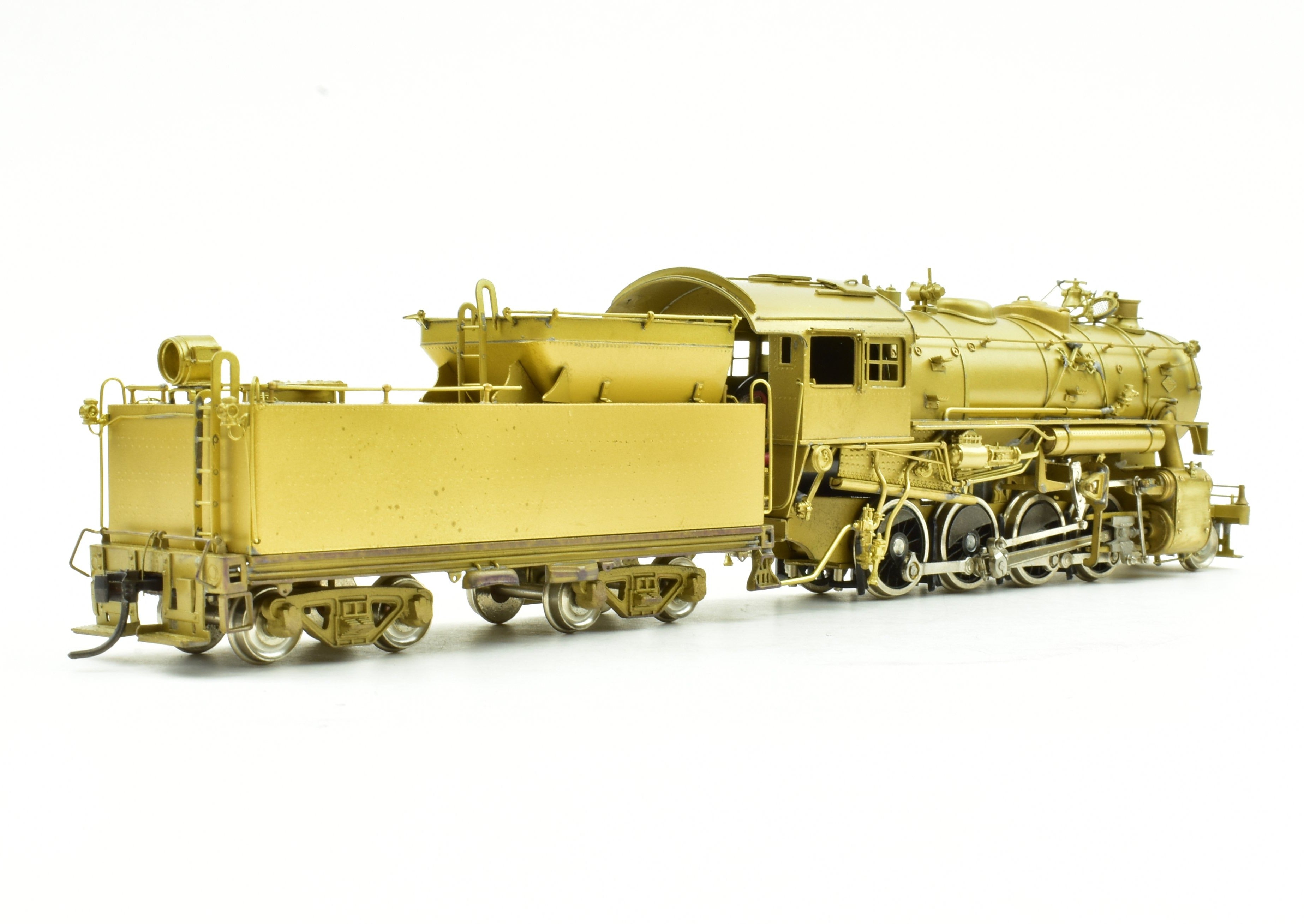 HO Scale Brass ALCO Model of New York Central G - 46h 2 - 8 - 0 Consolidation Steam Locomotive