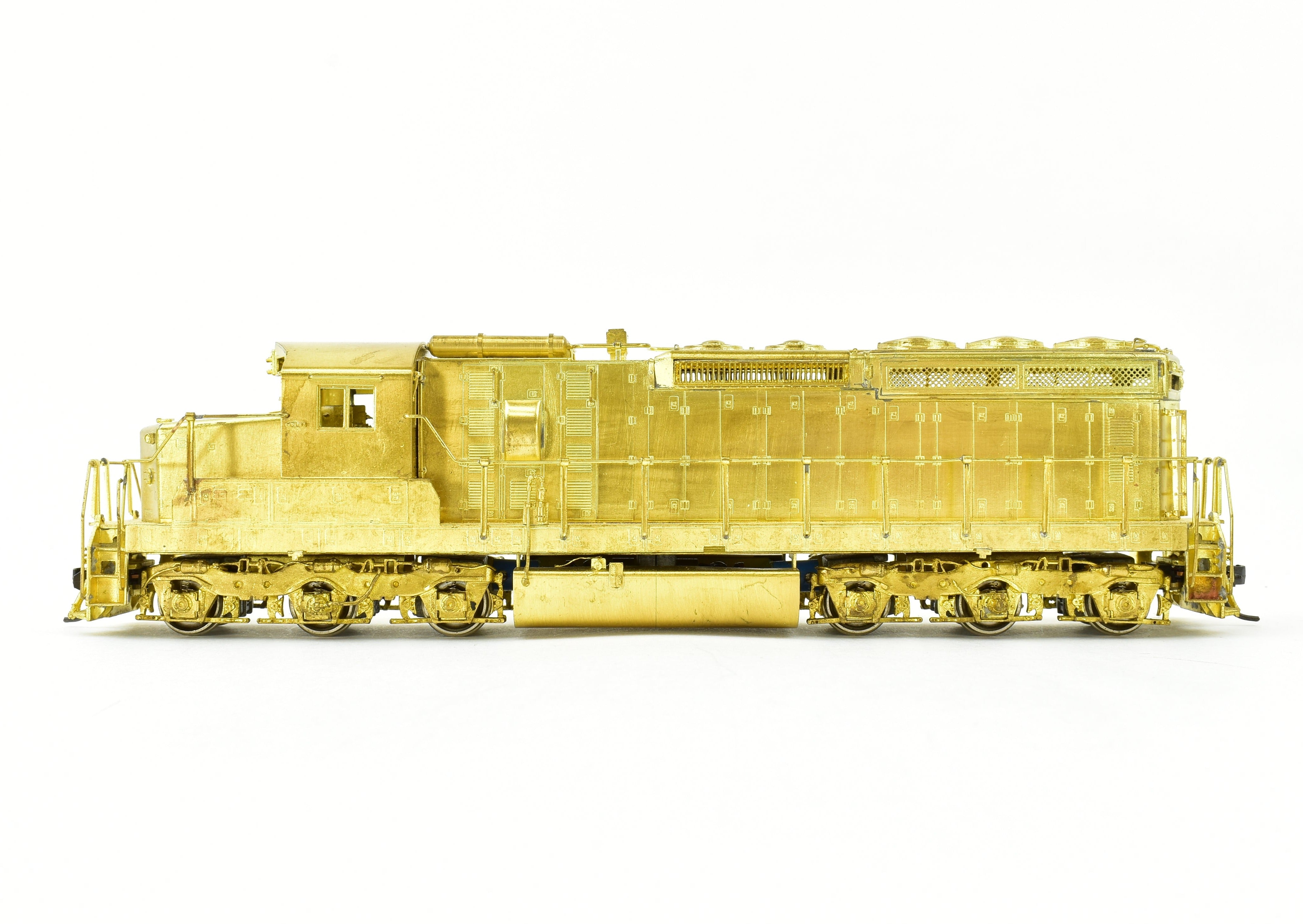Brass OMI SD24 Low Hood Locomotives of ATSF, UP & Kennecott Copper