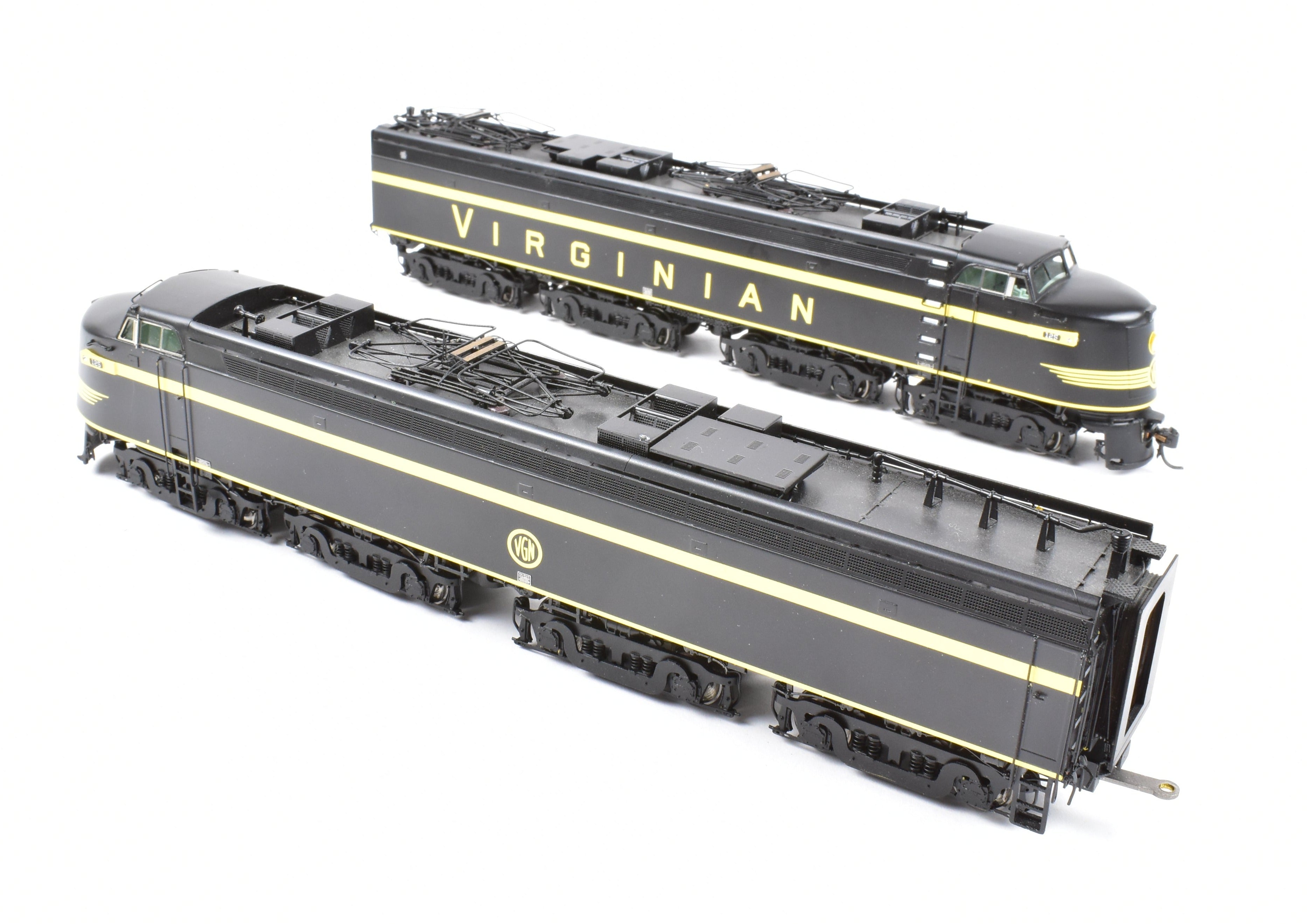 HO Brass GOC Virginian EL-2B Electric #125 Factory Painted DCC Locomotives