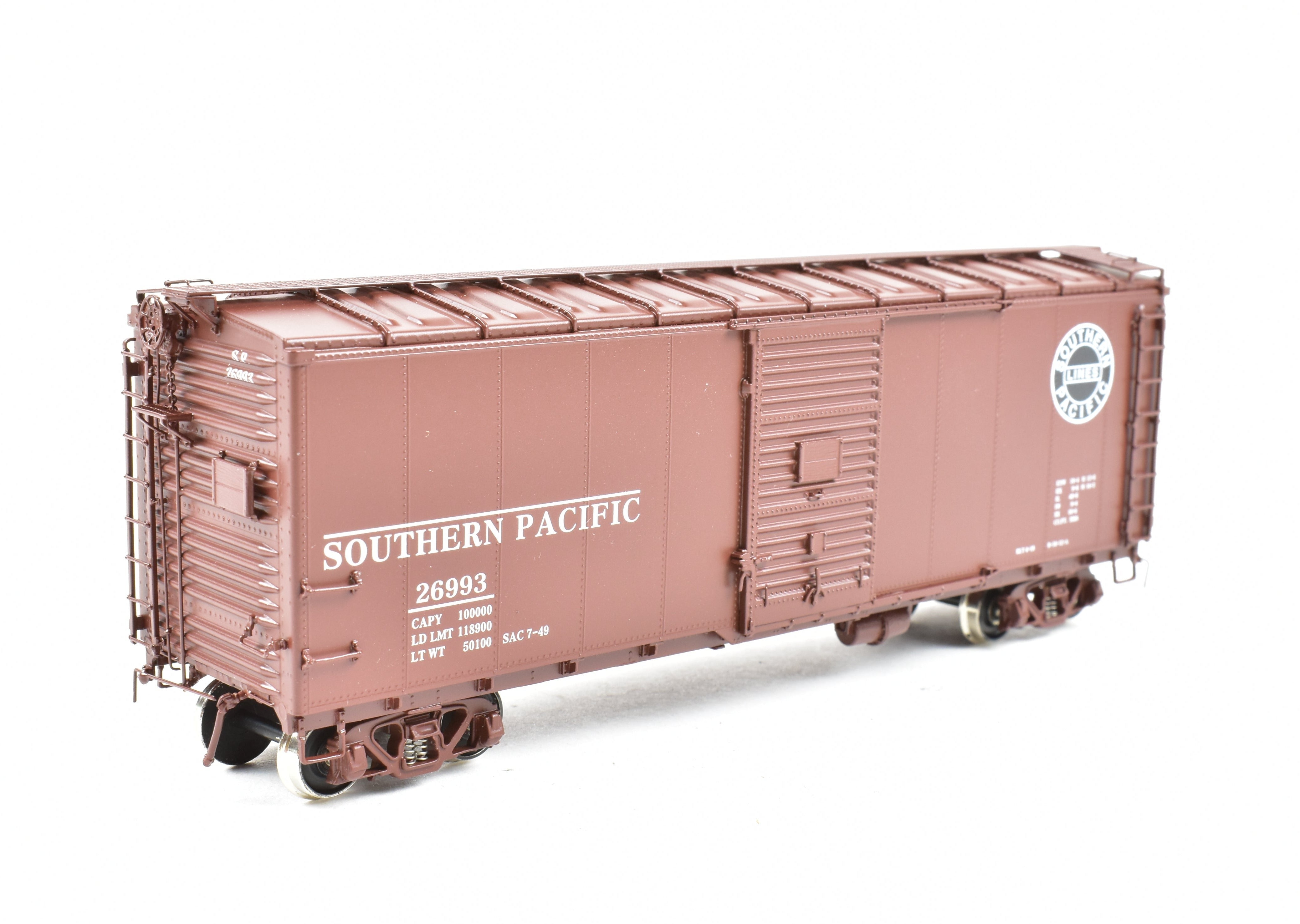 2001 HO Brass Southern Pacific Class B - 50 - 12 - A Box Car Model No. 26993