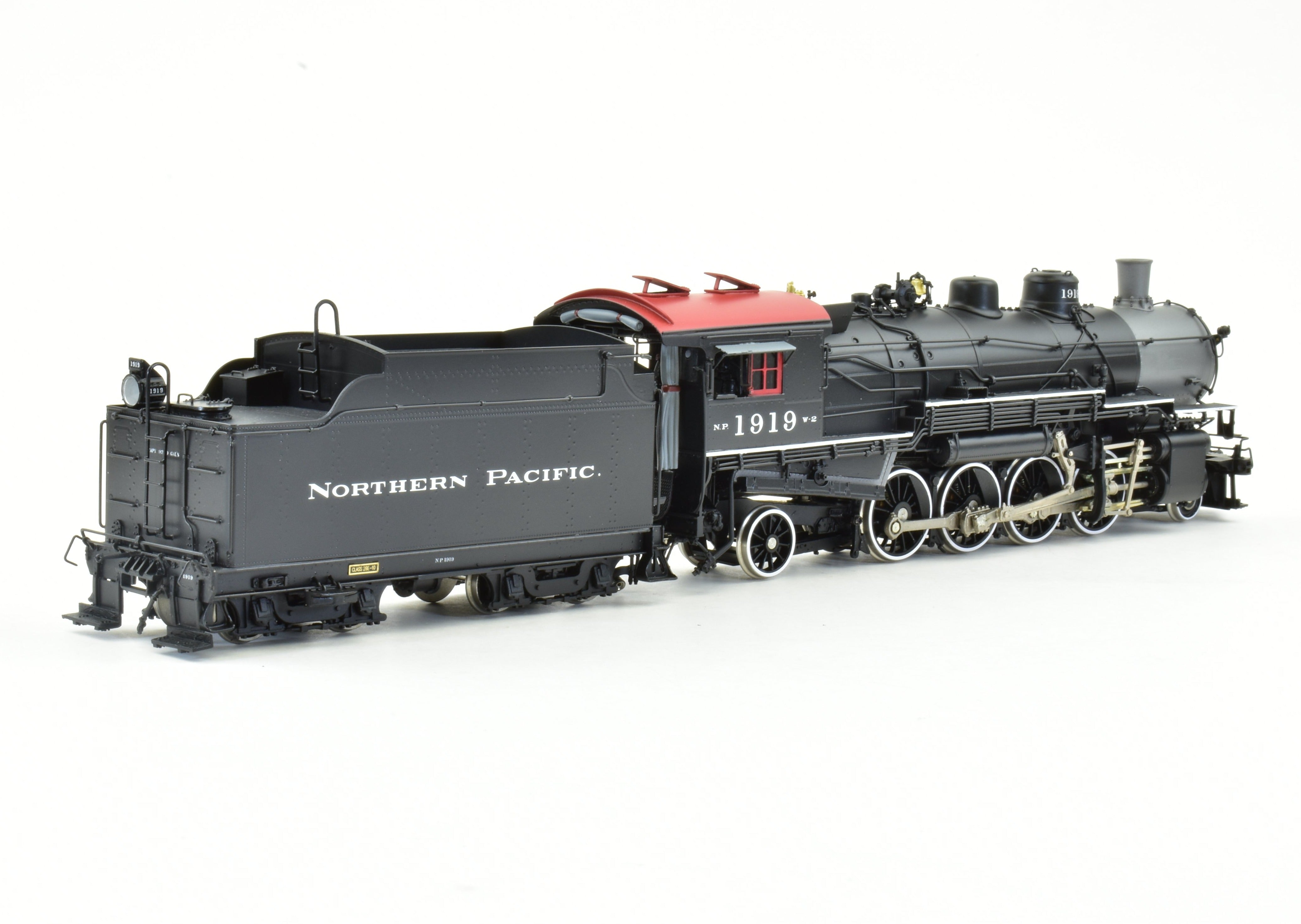 Limited Edition HO Brass W&R Enterprises Northern Pacific Class W - 2 2 - 8 - 2 #5