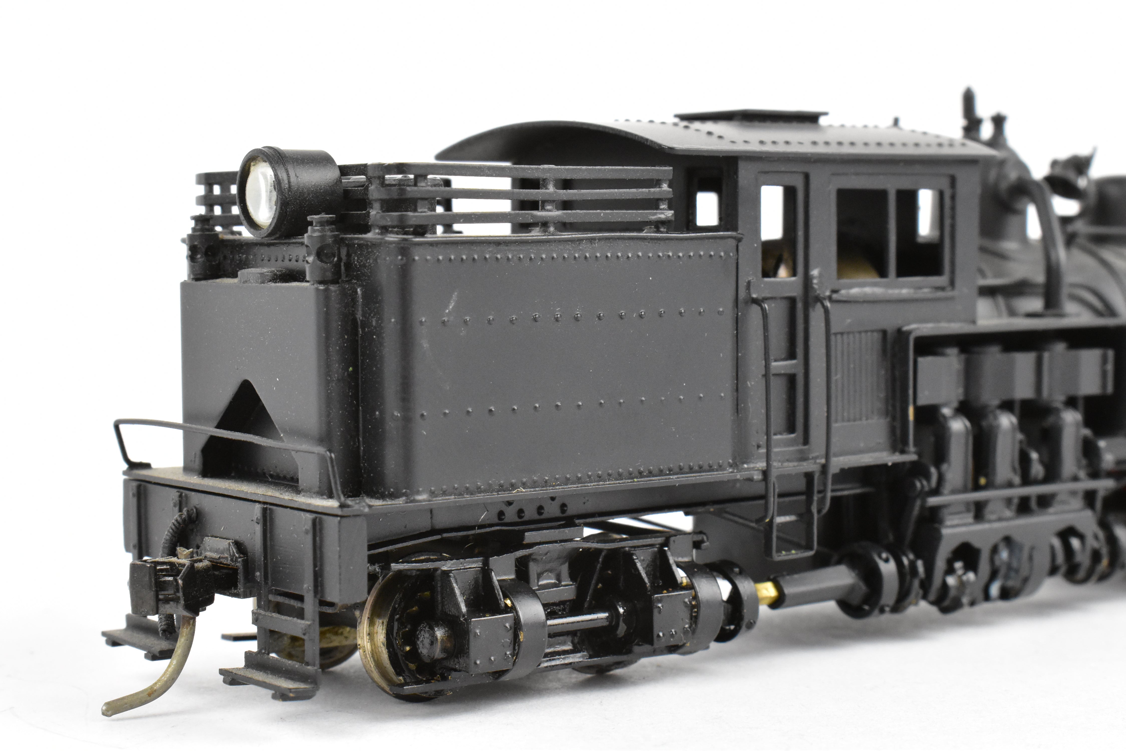 High - Quality HO Scale Brass PFM - United 2 - Truck Class B Shay Geared Locomotive for Model Railroads, CP Version Without Lettering