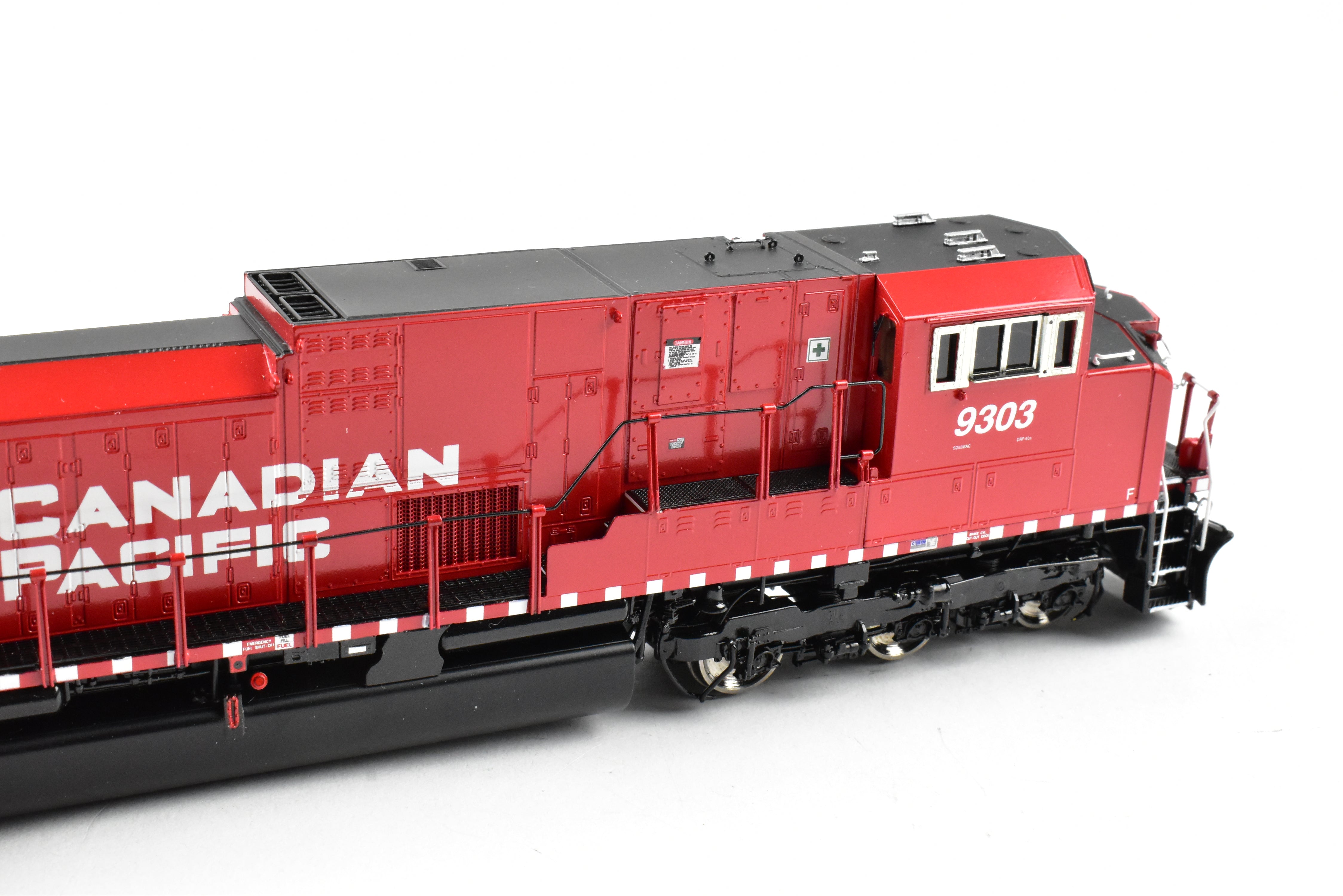 HO Scale Brass CPR SD90AC #9303 by OMI - Factory Painted with DCC
