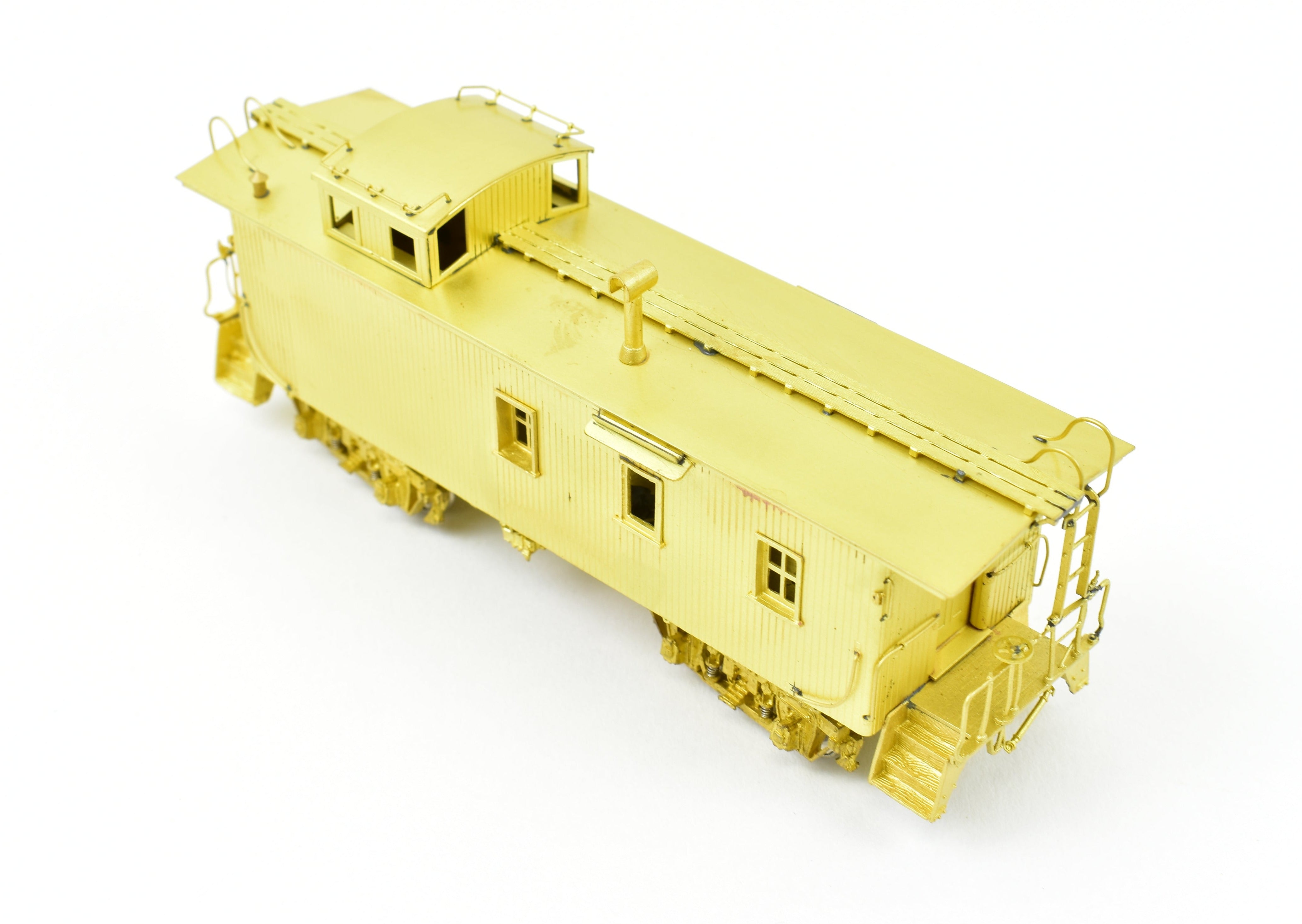 HO Scale Brass Chicago & Northwestern Wood Caboose End Windows by Overland Models, Inc. (OMI) - Ideal for Model Railroading Enthusiasts