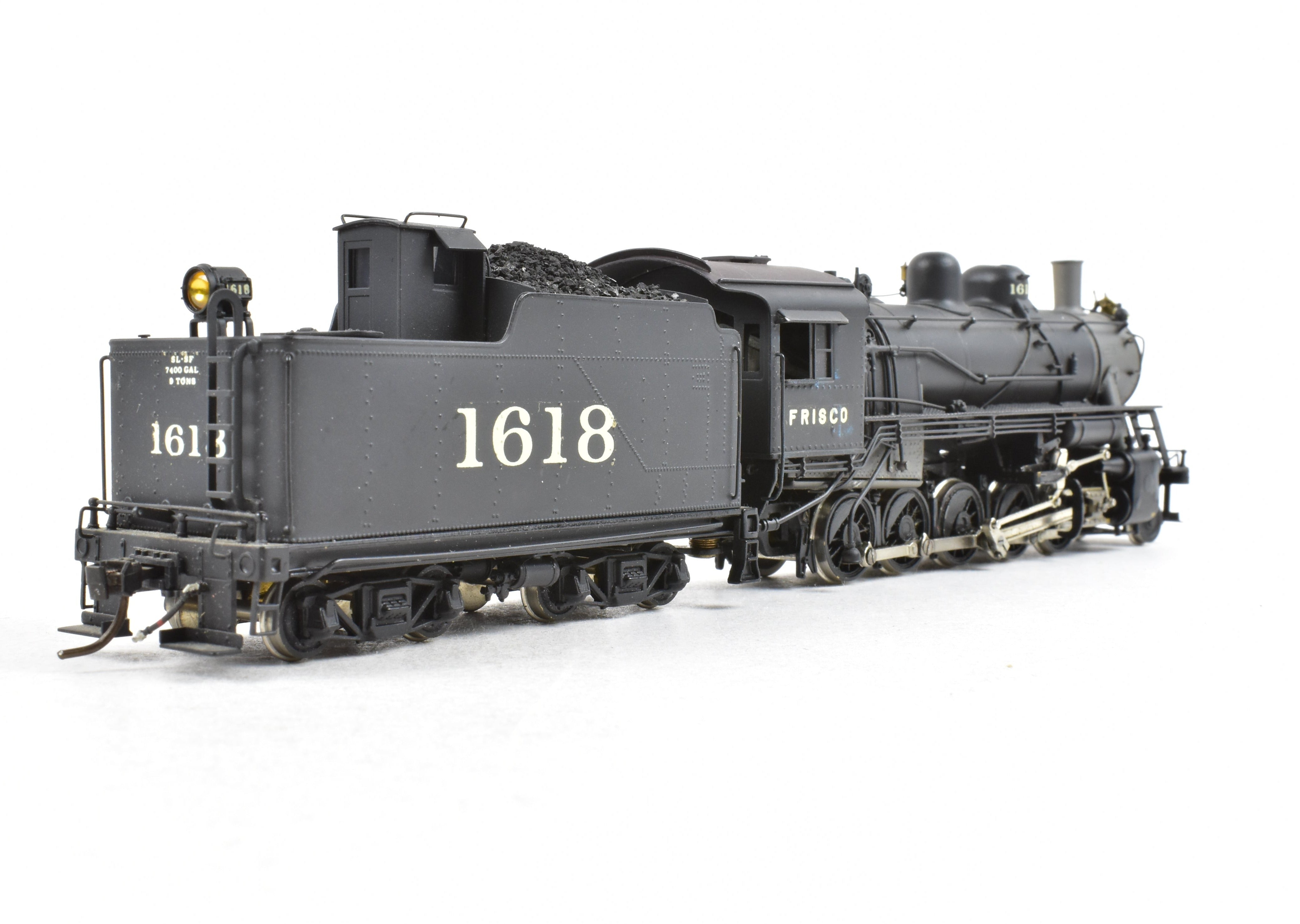 HO Scale Brass PFM - United SLSF - Frisco 2-10-0 Decapod Custom Painted Model Train #1618
