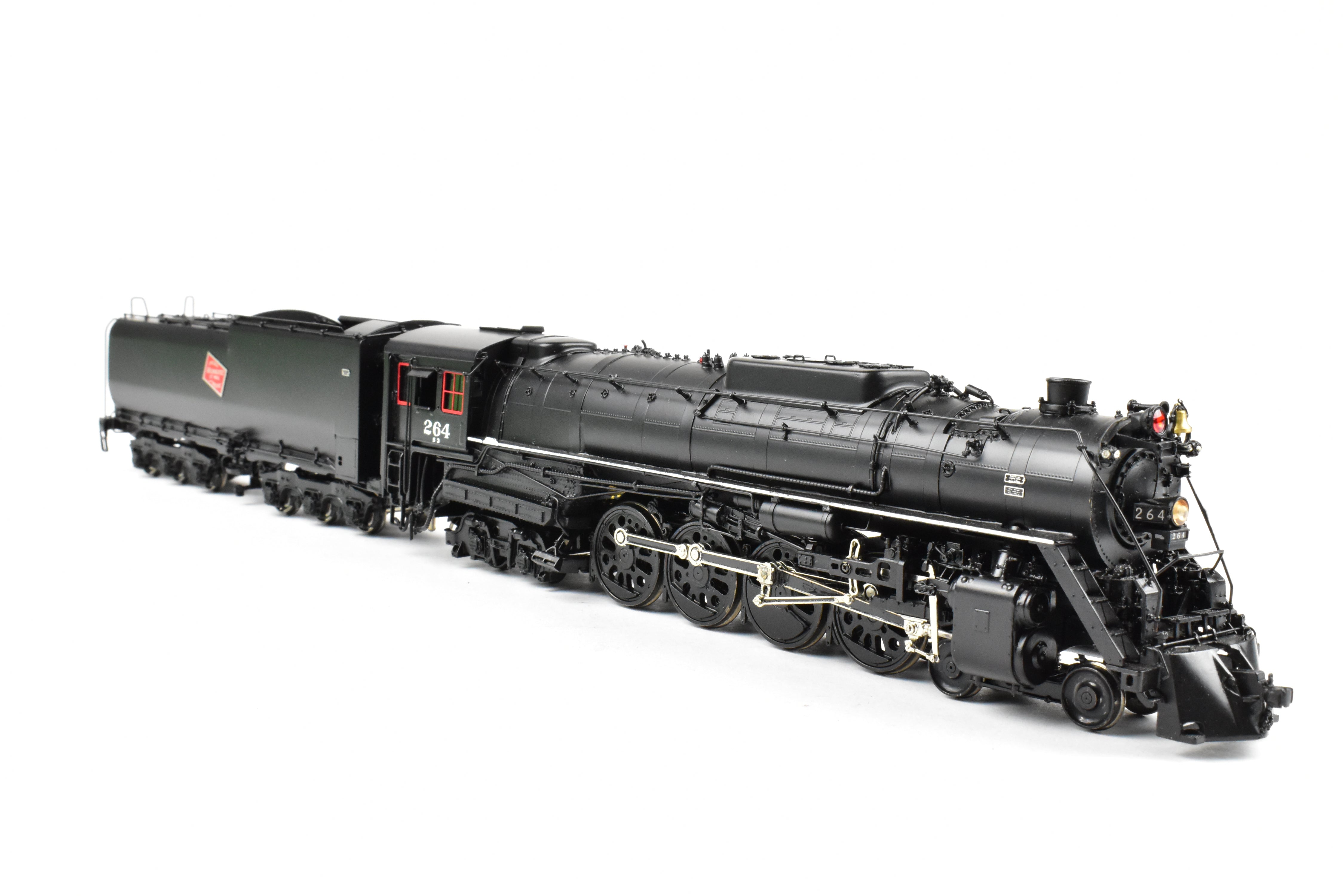 HO Brass OMI MILW S-3 4-8-4 Round Boiler Front FP No. 264 by Overland Models