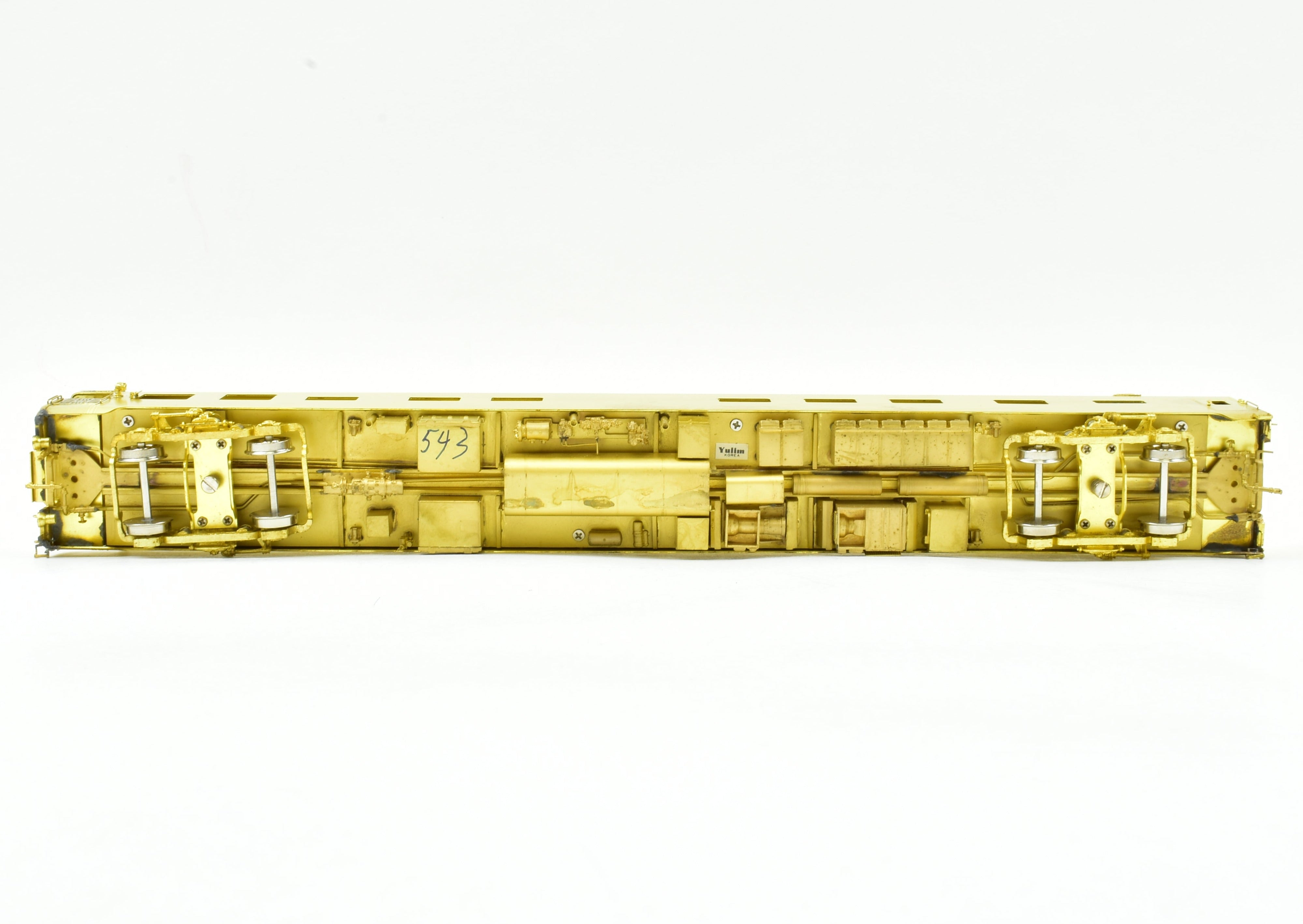 HO Scale Brass Northern Pacific Business Car 'Yellowstone River' Model by W&R Enterprises
