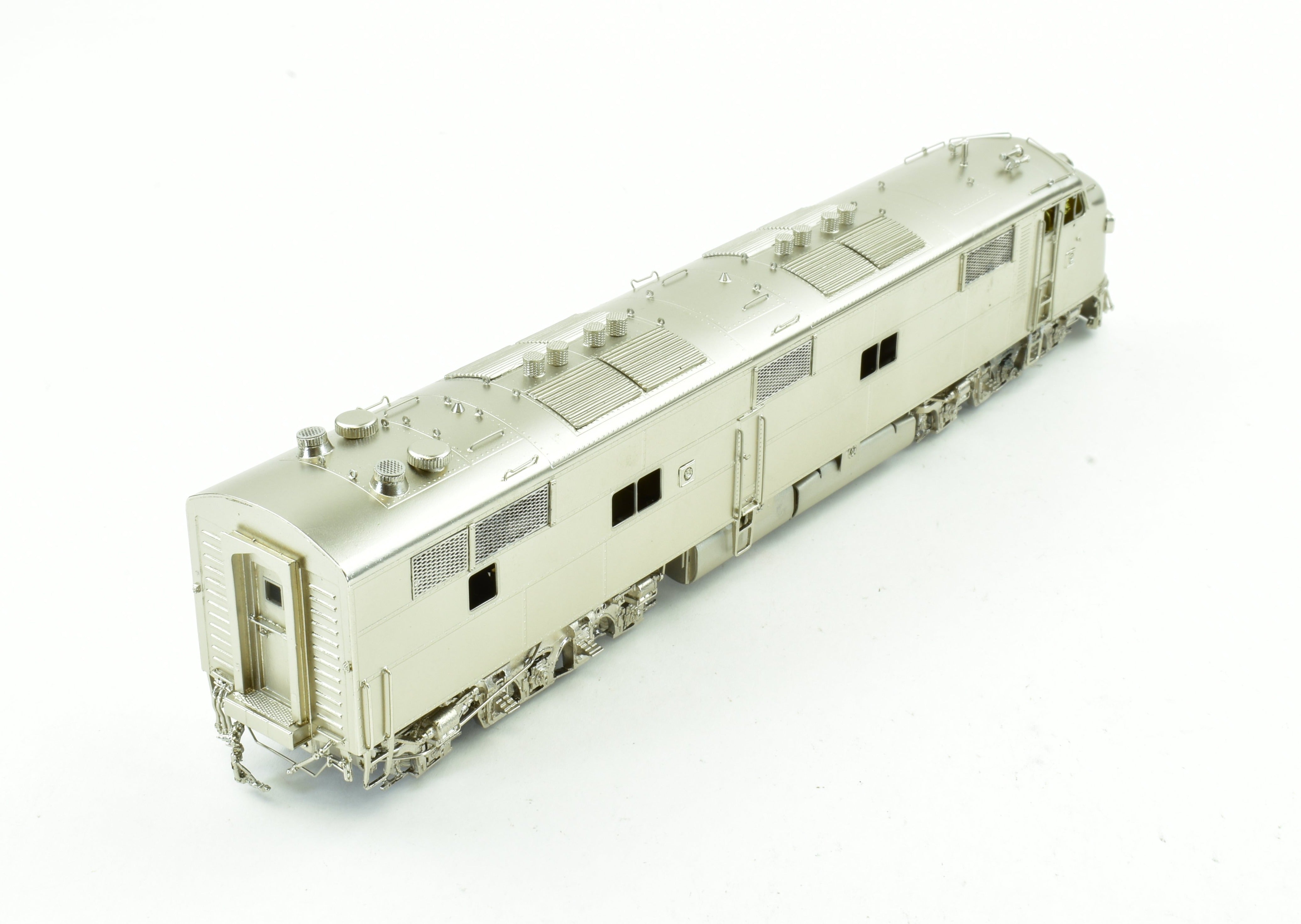 HO Scale Brass Model Train - Overland Models, Inc. CB&Q - Burlington Route EMD E7A Factory Plated Locomotive from 1966 Era