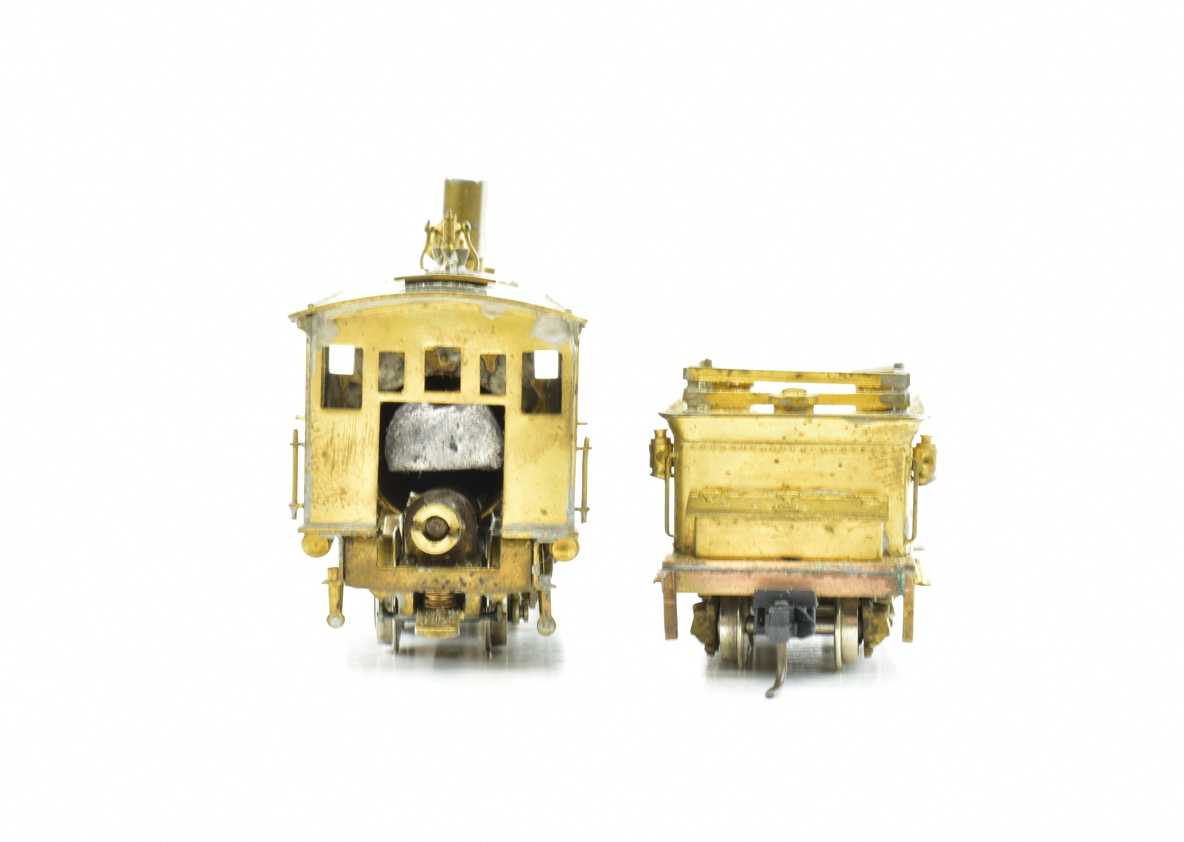 HOn3 United C&S Colorado & Southern #21 2-6-0 Brass PFM Tender Drive Locomotive