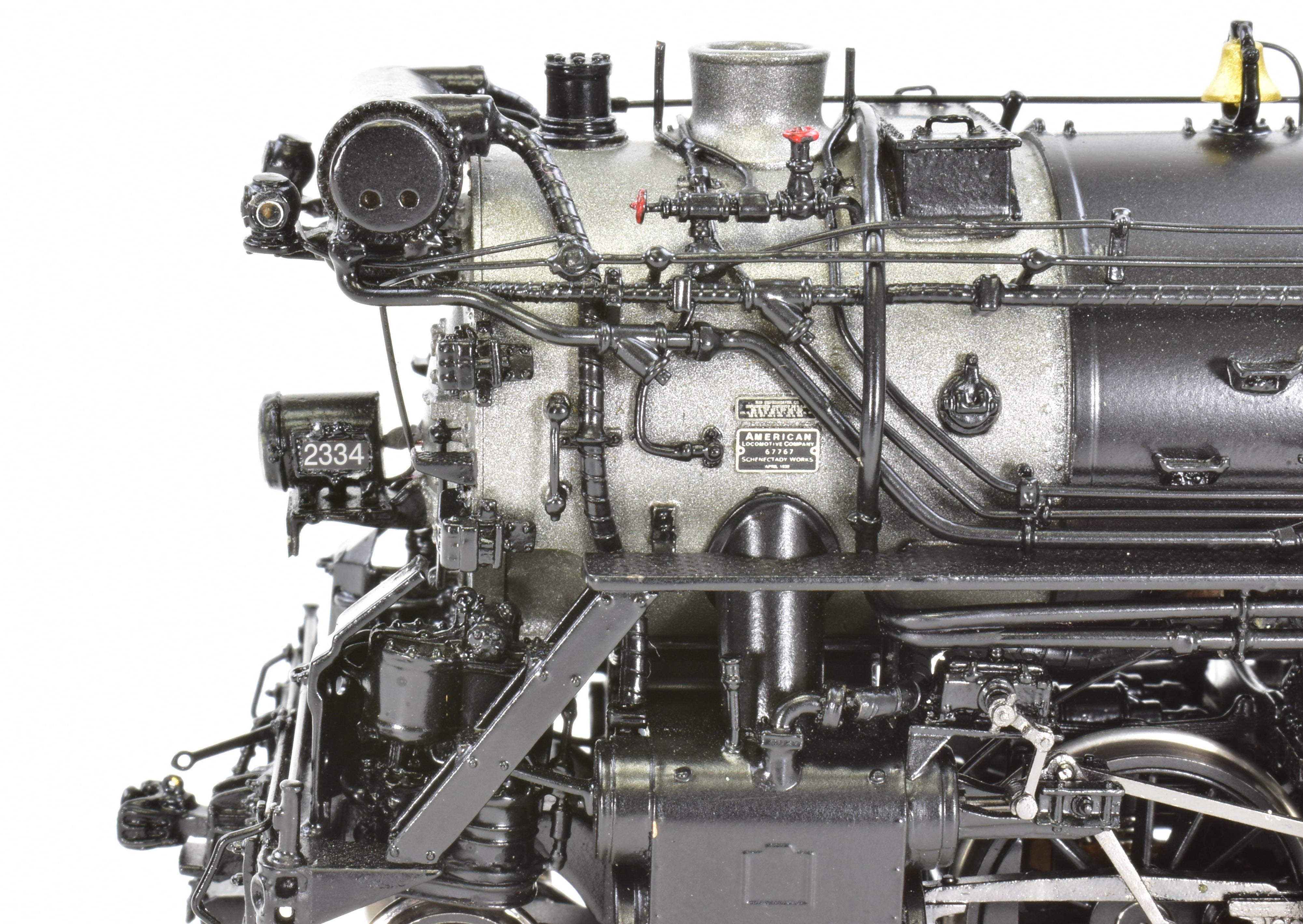 HO Brass DVP Division Point New York Central H - 10b Mikado 2 - 8 - 2 FP Locomotive No. 2334