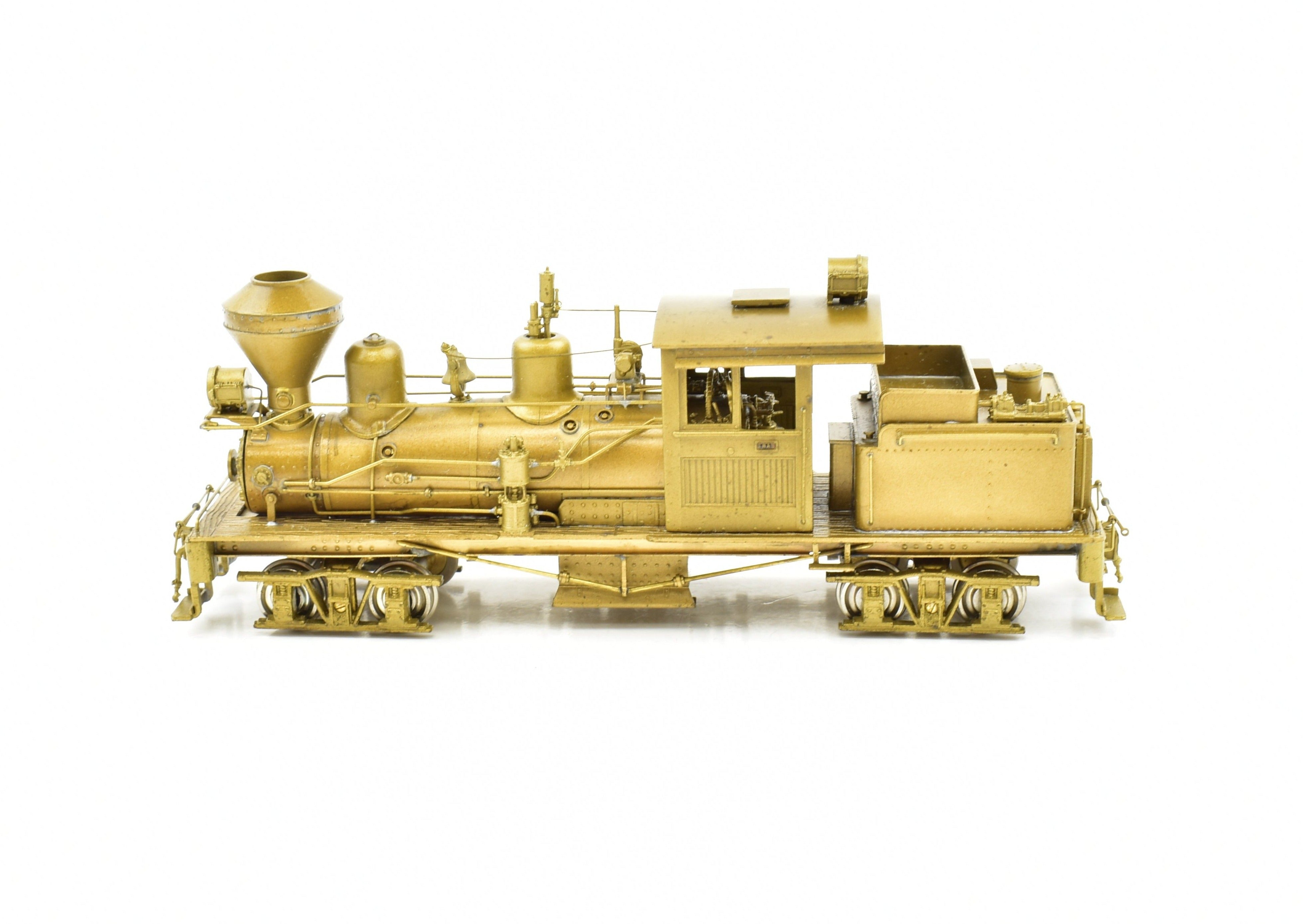 HO Scale Brass PFM - United Hillcrest - Osbourne Railroad 2 - Truck 25 - Ton Shay Geared Logging Locomotive Model