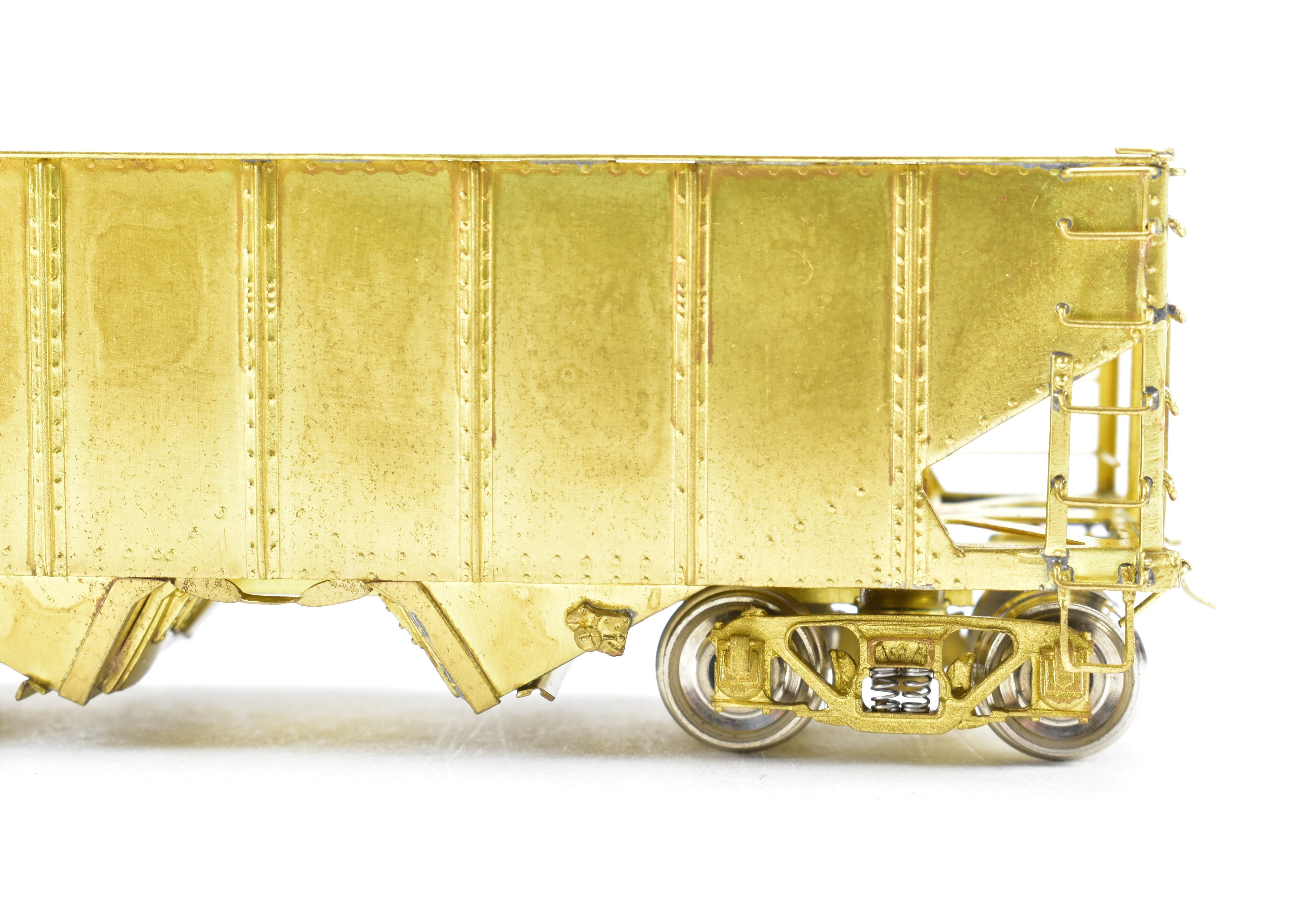 HO Brass OMI - Overland Models' Modified USRA 2-Bay Hopper Cars