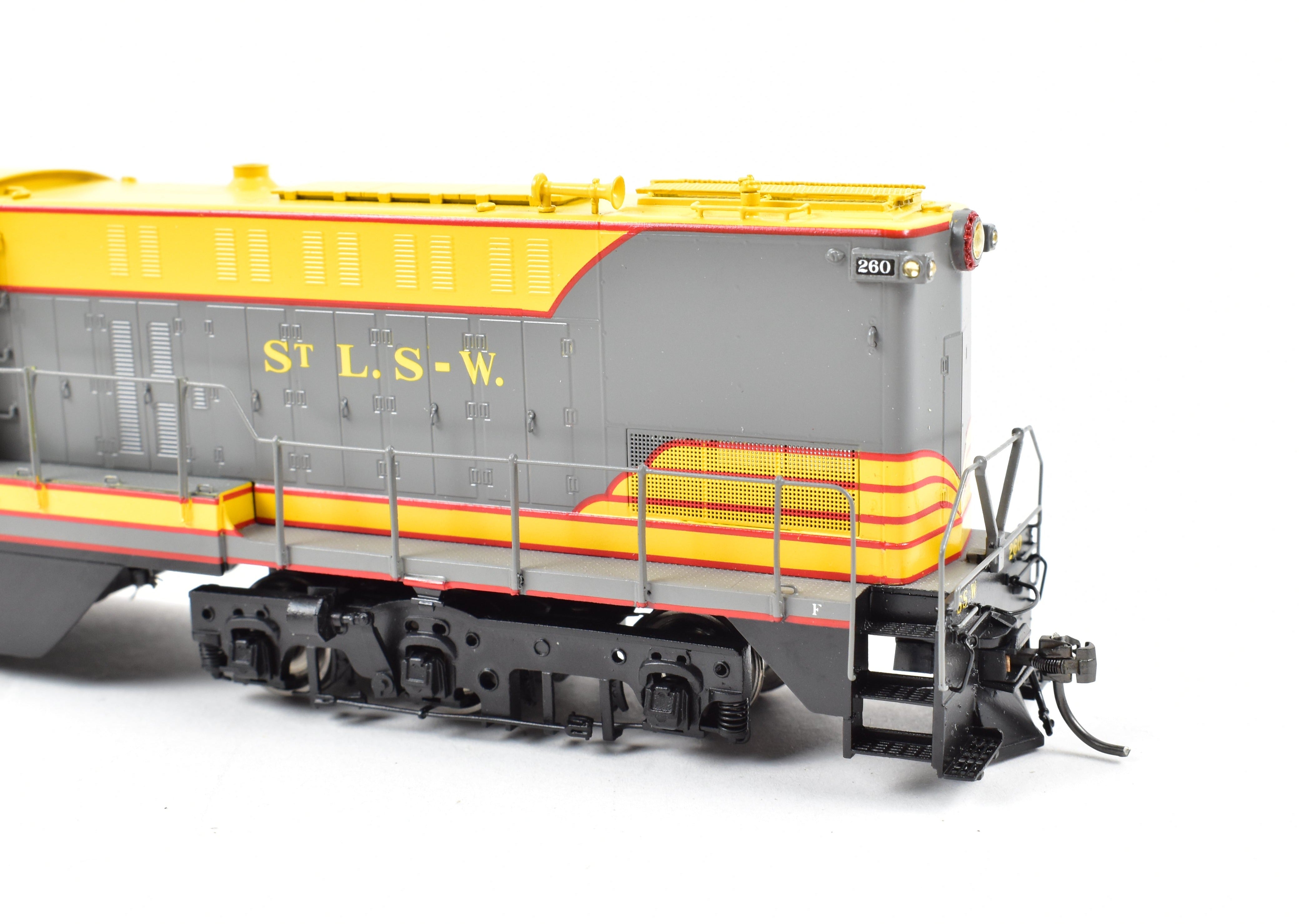 HO Scale Brass Model - Cotton Belt Baldwin Center Cab Diesel DT - 6 - 6 - 2000 F/P Division Point SSW Locomotive by DVP
