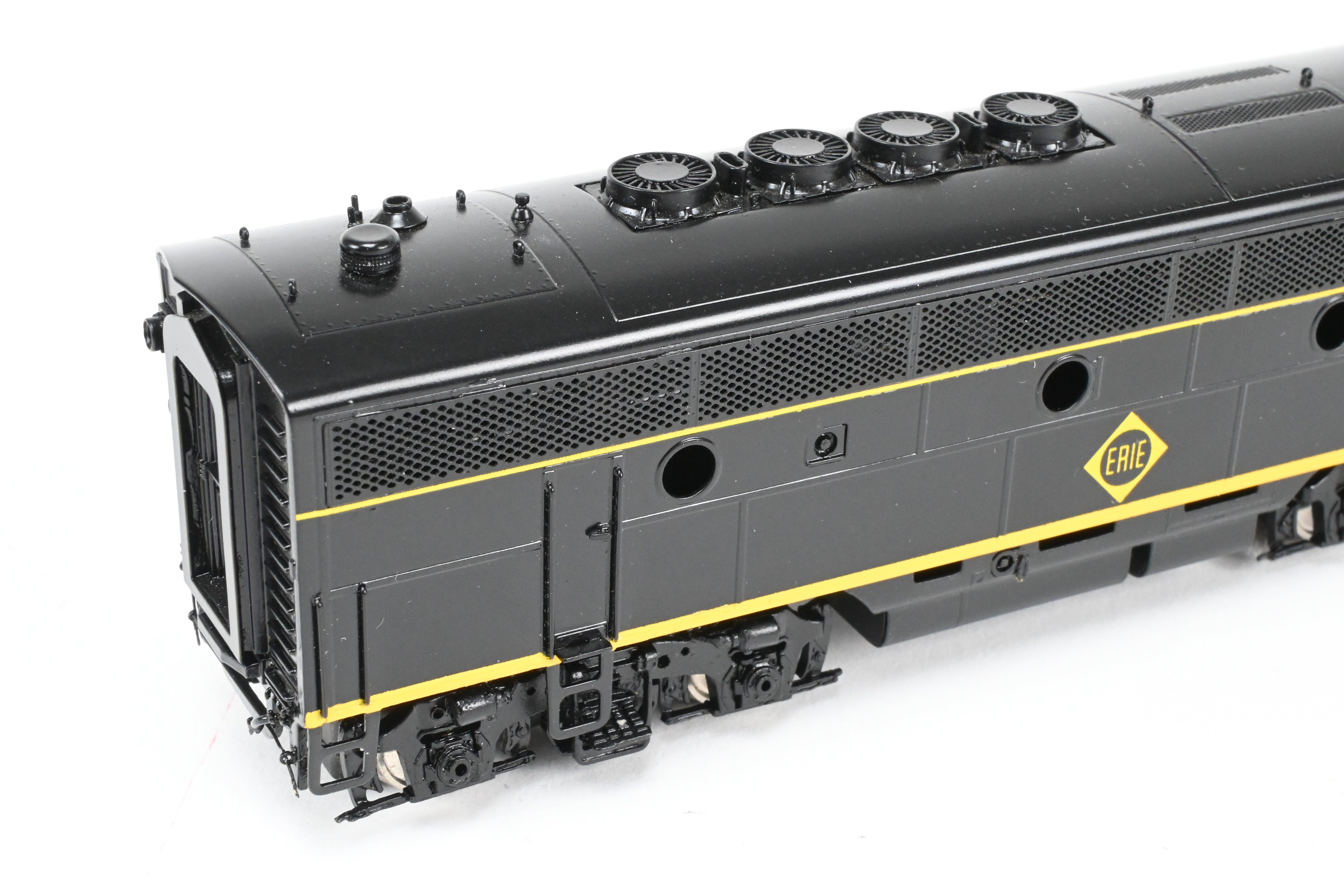 HO Scale Brass Erie Railroad EMD F3A/F3B/F3A 1500 HP Phase II/III FP Set by Oriental Limited