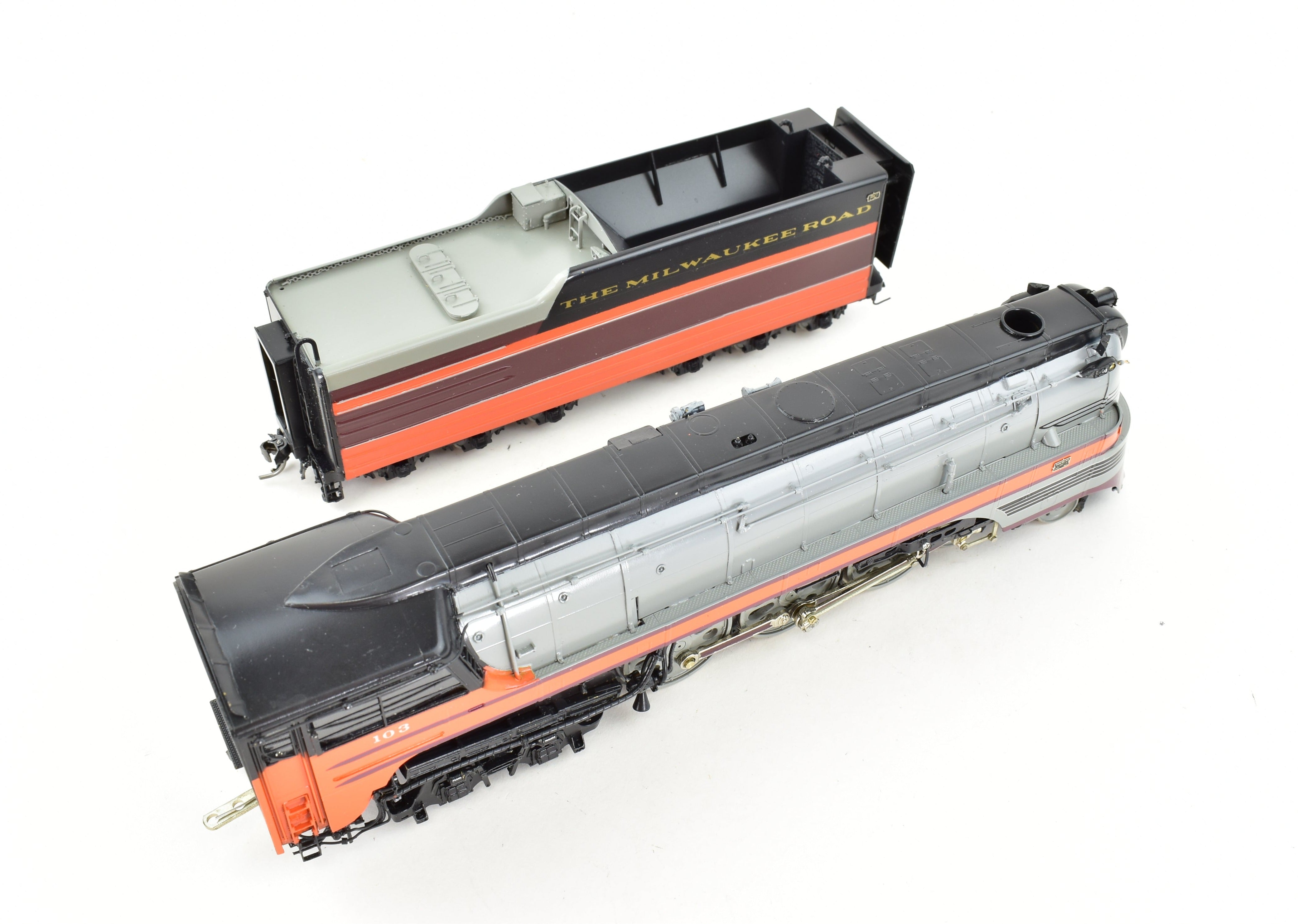 HO Brass OMI - Overland Models Inc. MILW F-7 4-6-4 Baltic FP No. 103