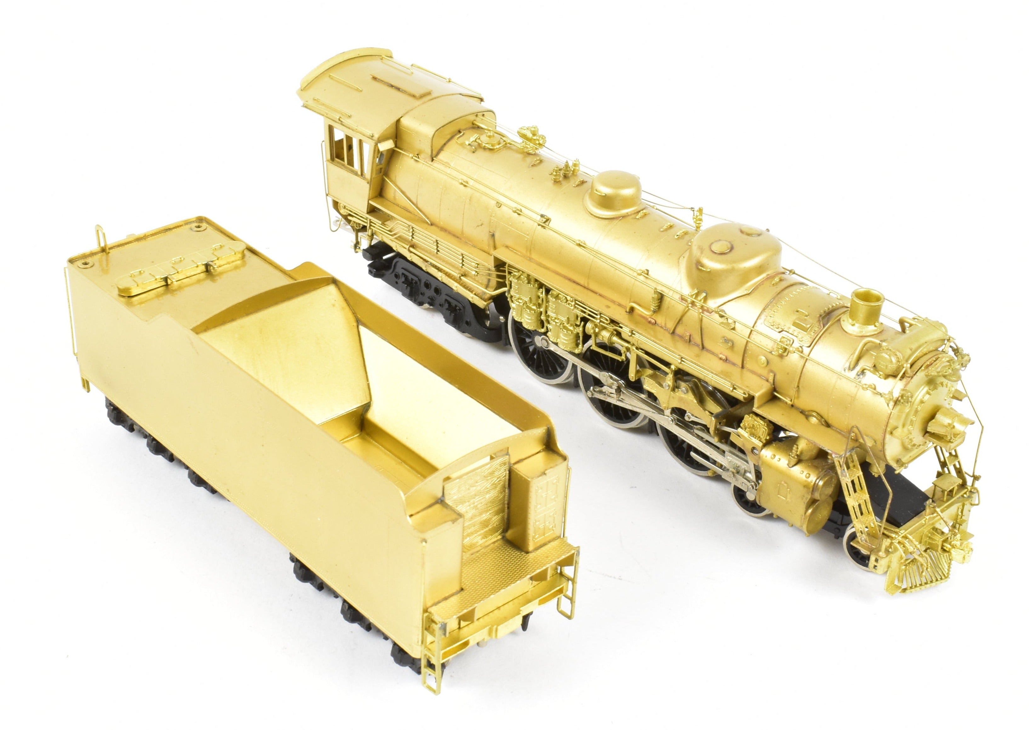HO Scale Brass 4-6-4 Standard Hudson S-Class 3000 NPP Nickel Plated Model