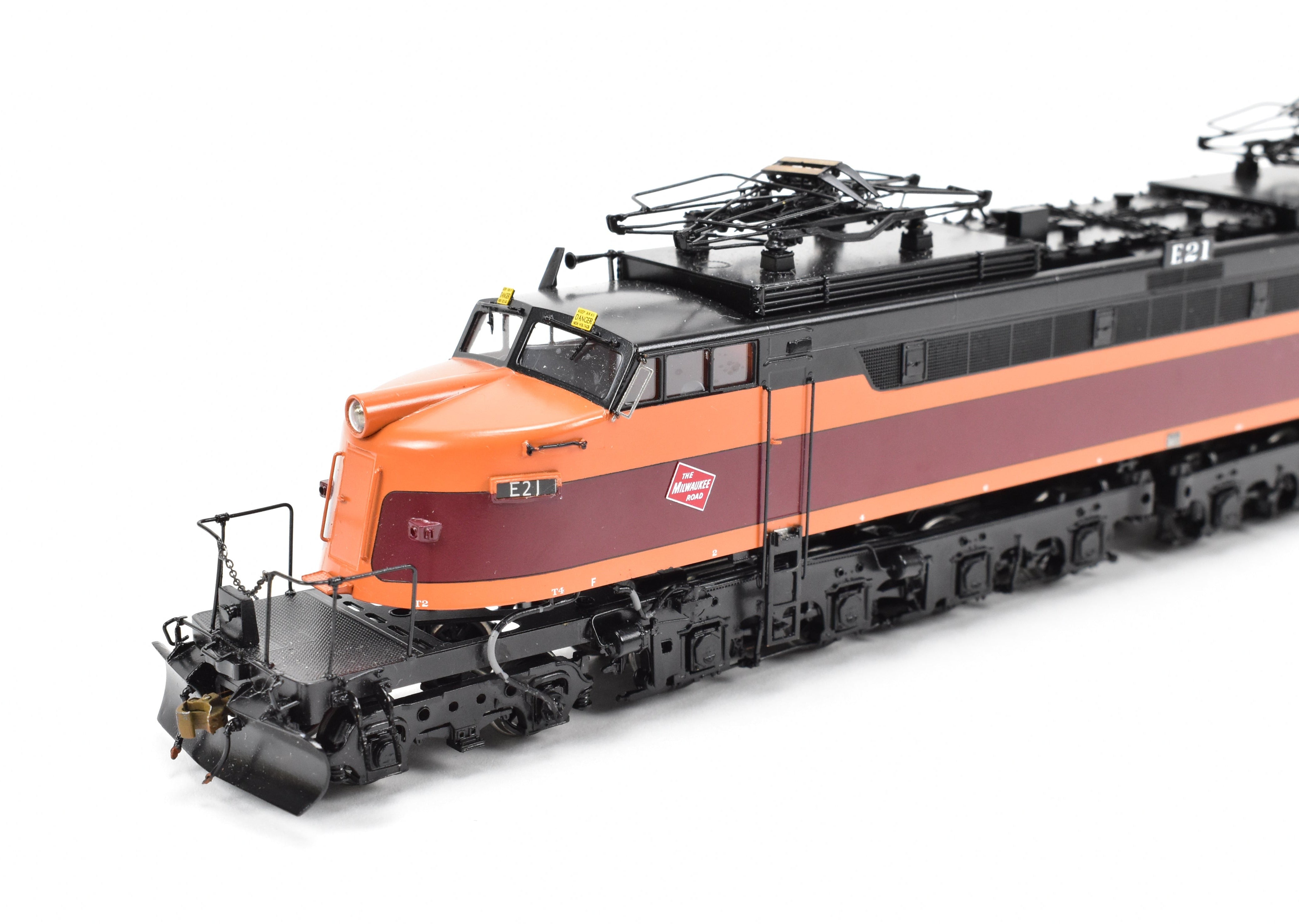 HO Scale Brass Precision Model Train - Precision Scale Co. MILW - Milwaukee Road EP - 4 Little Joe FP in 1960s Scheme No. E - 21