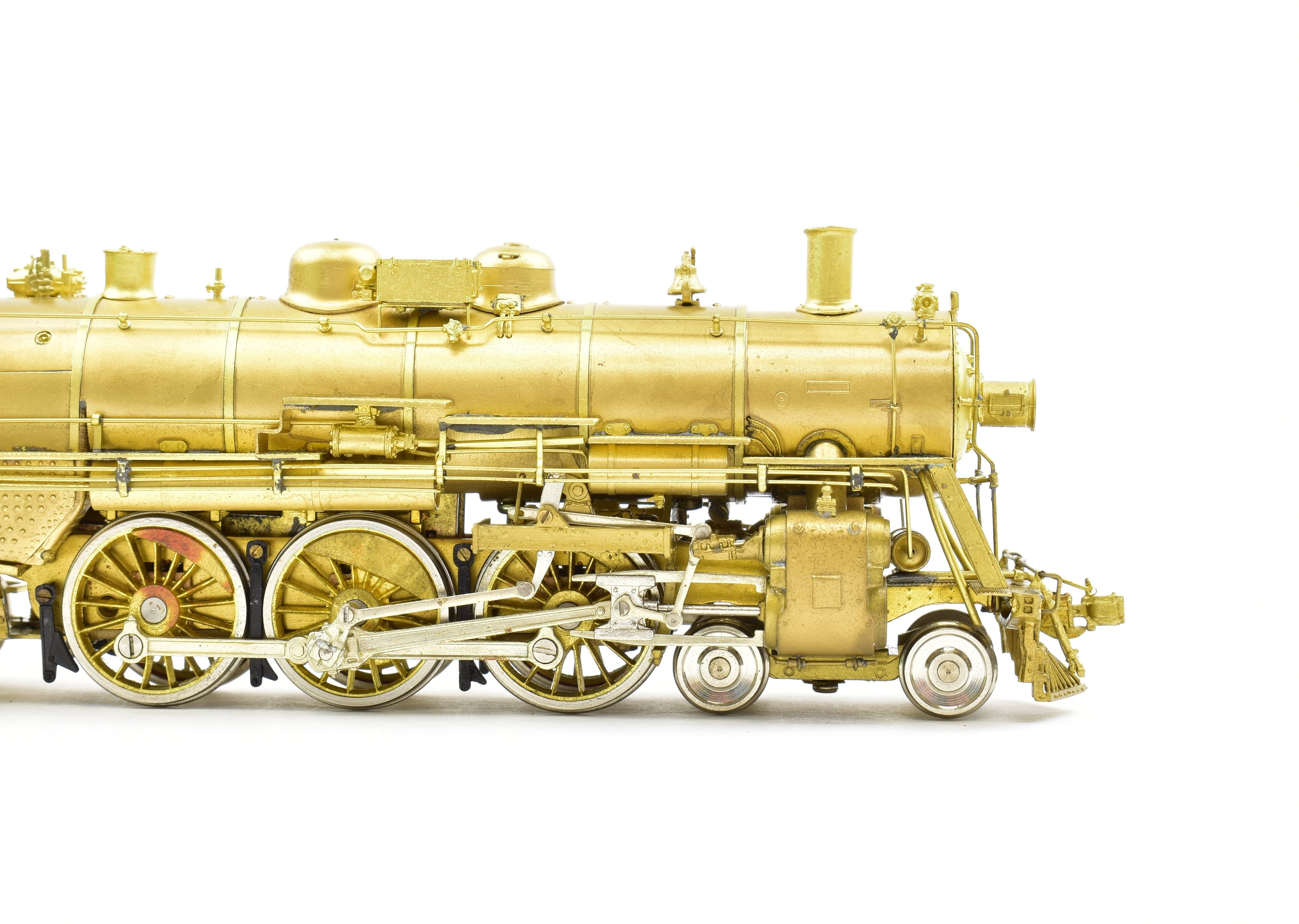 HO Scale Brass Model Train - Overland Models Inc. Boston & Maine P2b 4 - 6 - 2 Steam Locomotive
