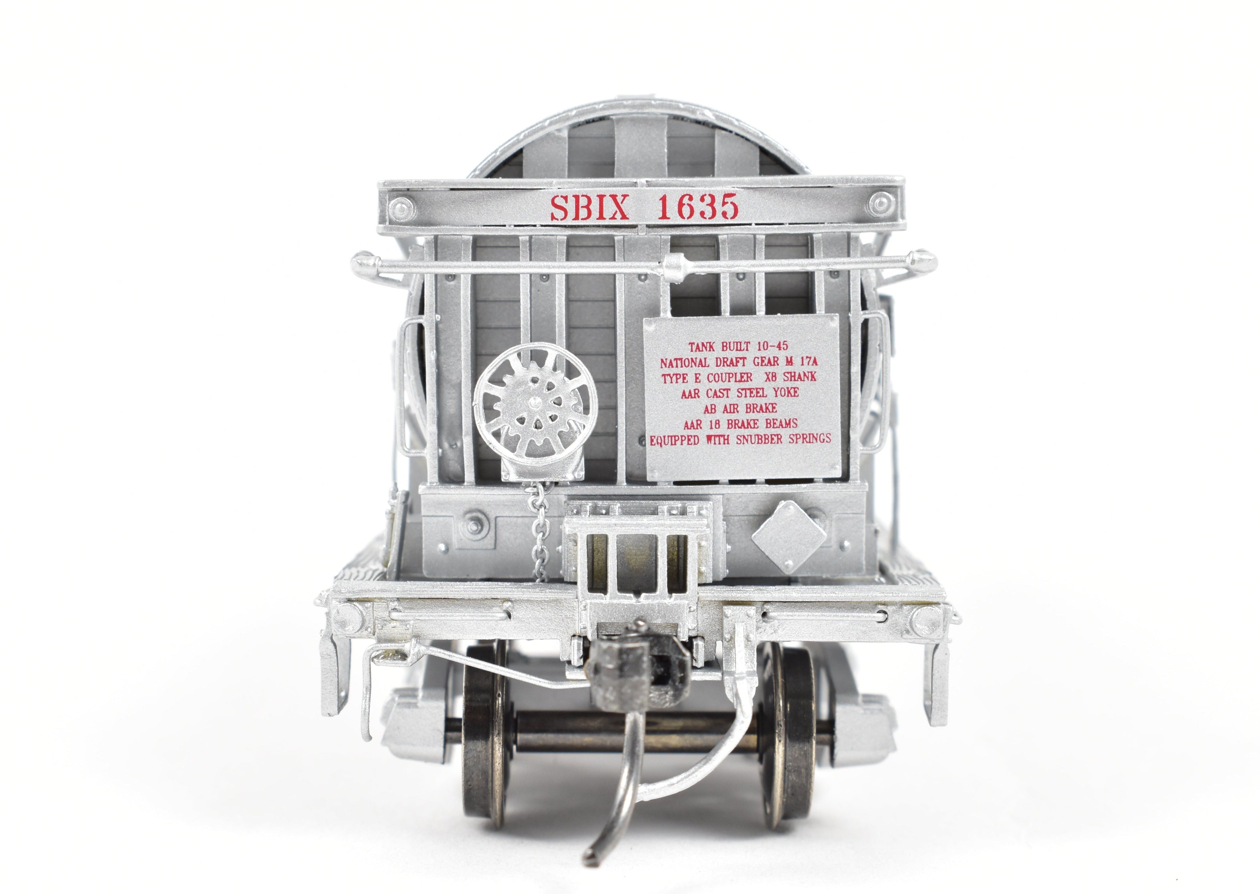 2024 HO New Brass North Bank Line SBIX 1635 Standard Brand Vinegar Model Car