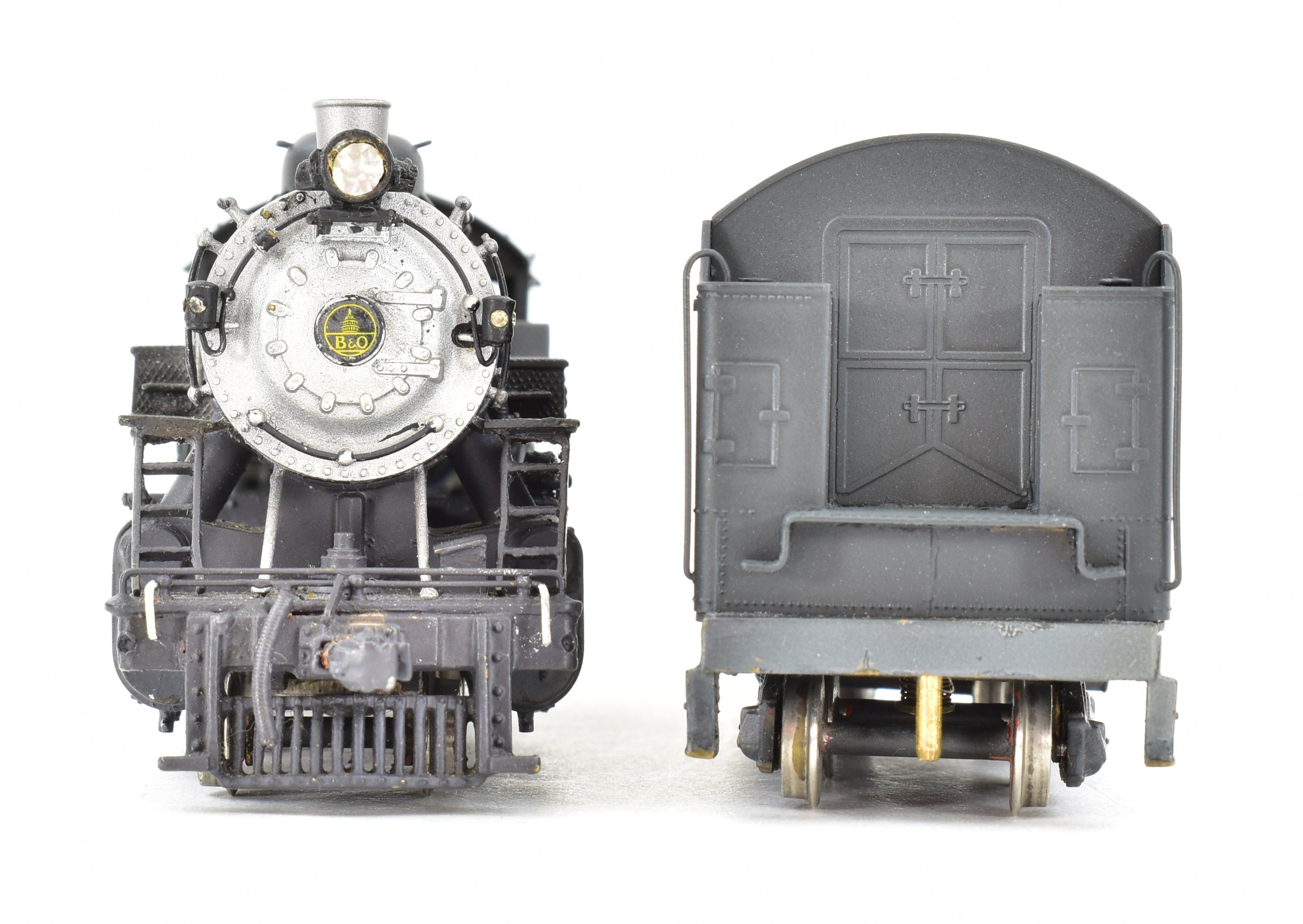 HO Brass PFM - United B&O Baltimore & Ohio E-27ca 2-8-0 Custom Painted Can Motor Model
