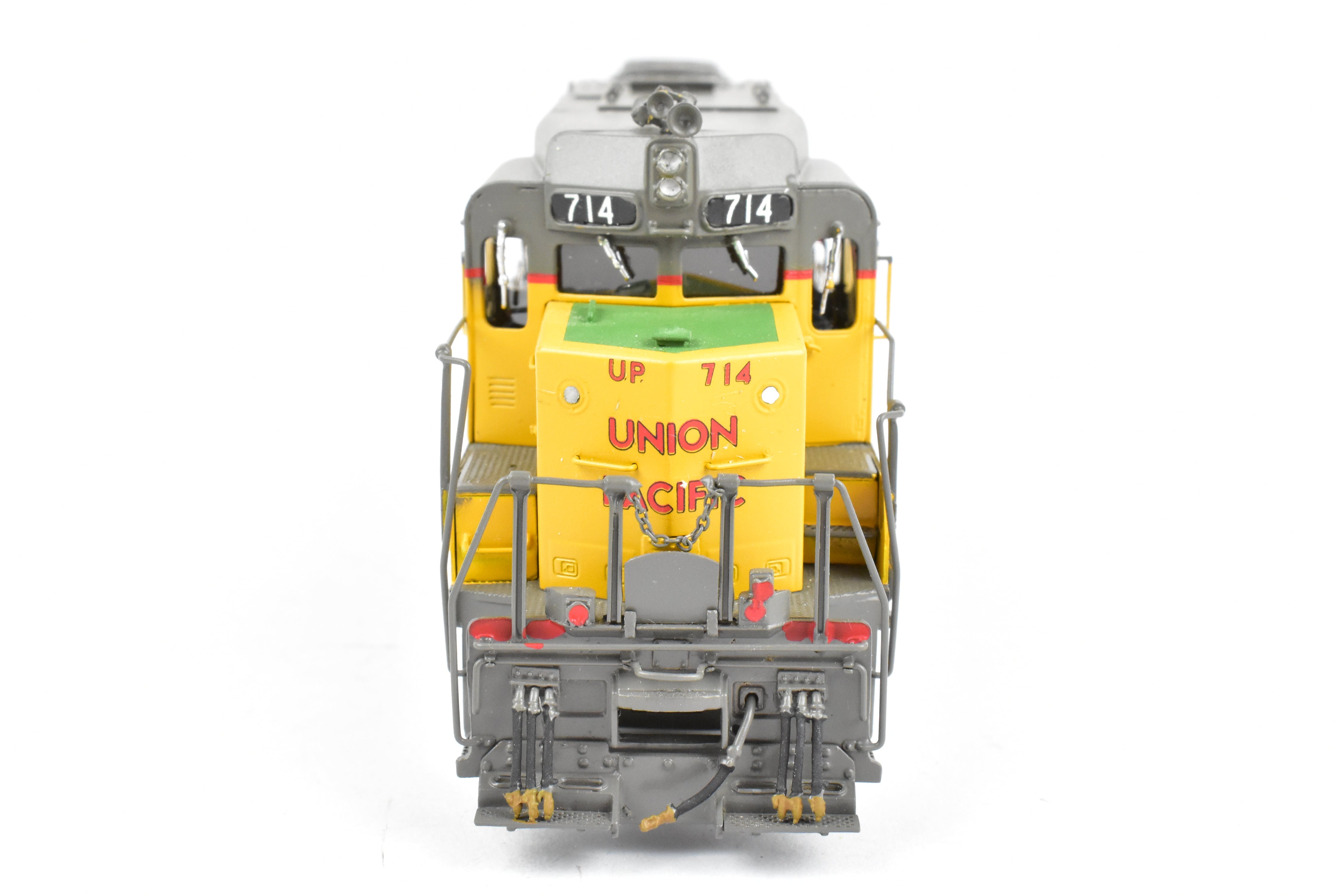 HO Scale Brass Model Train - Overland Models, Inc. Union Pacific EMD GP30 PH II Low Hood Locomotive from #700 to #735, Specifically CP #714