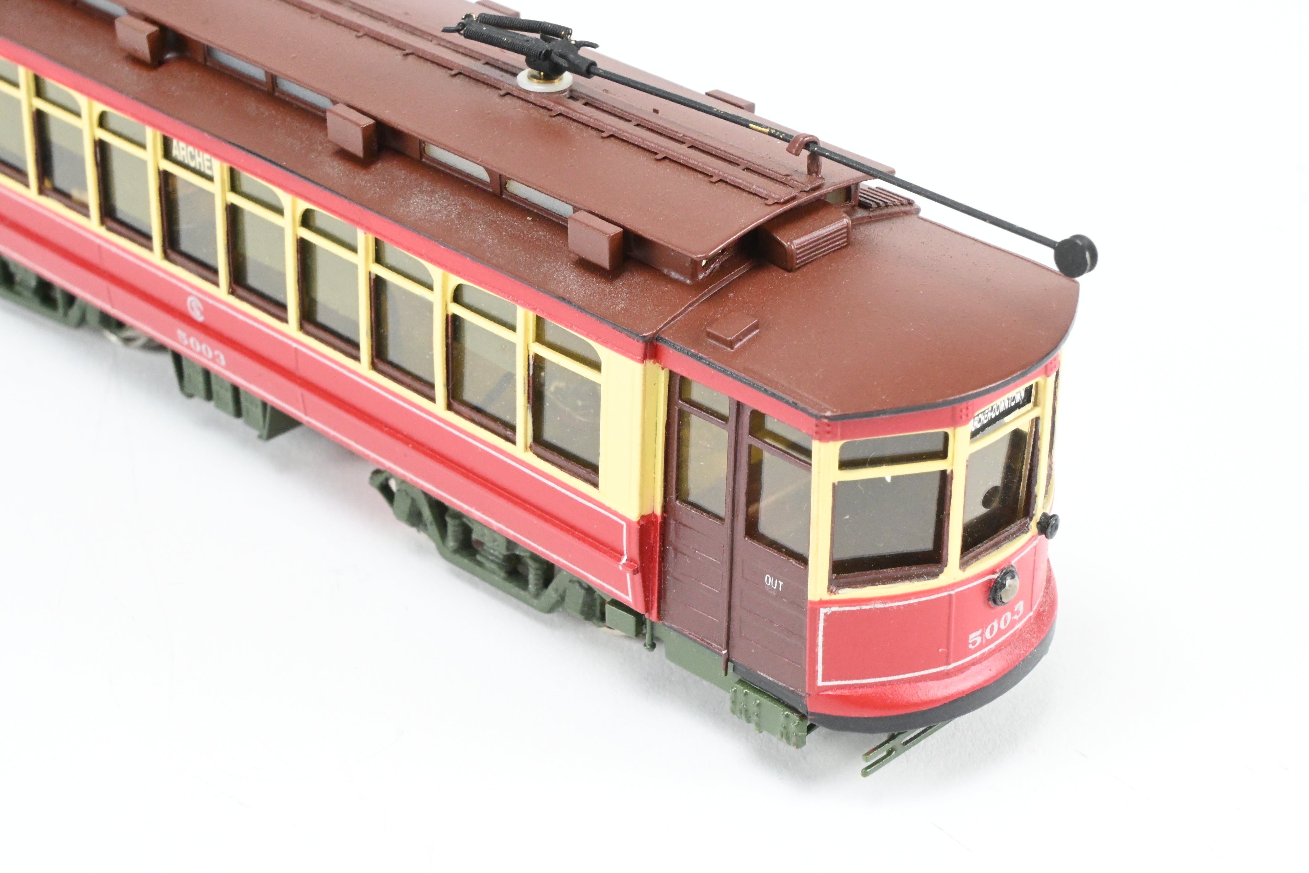 HO Scale Brass Fairfield 343 CSL Chicago Surface Lines Custom Painted Pullman Car No. 5003