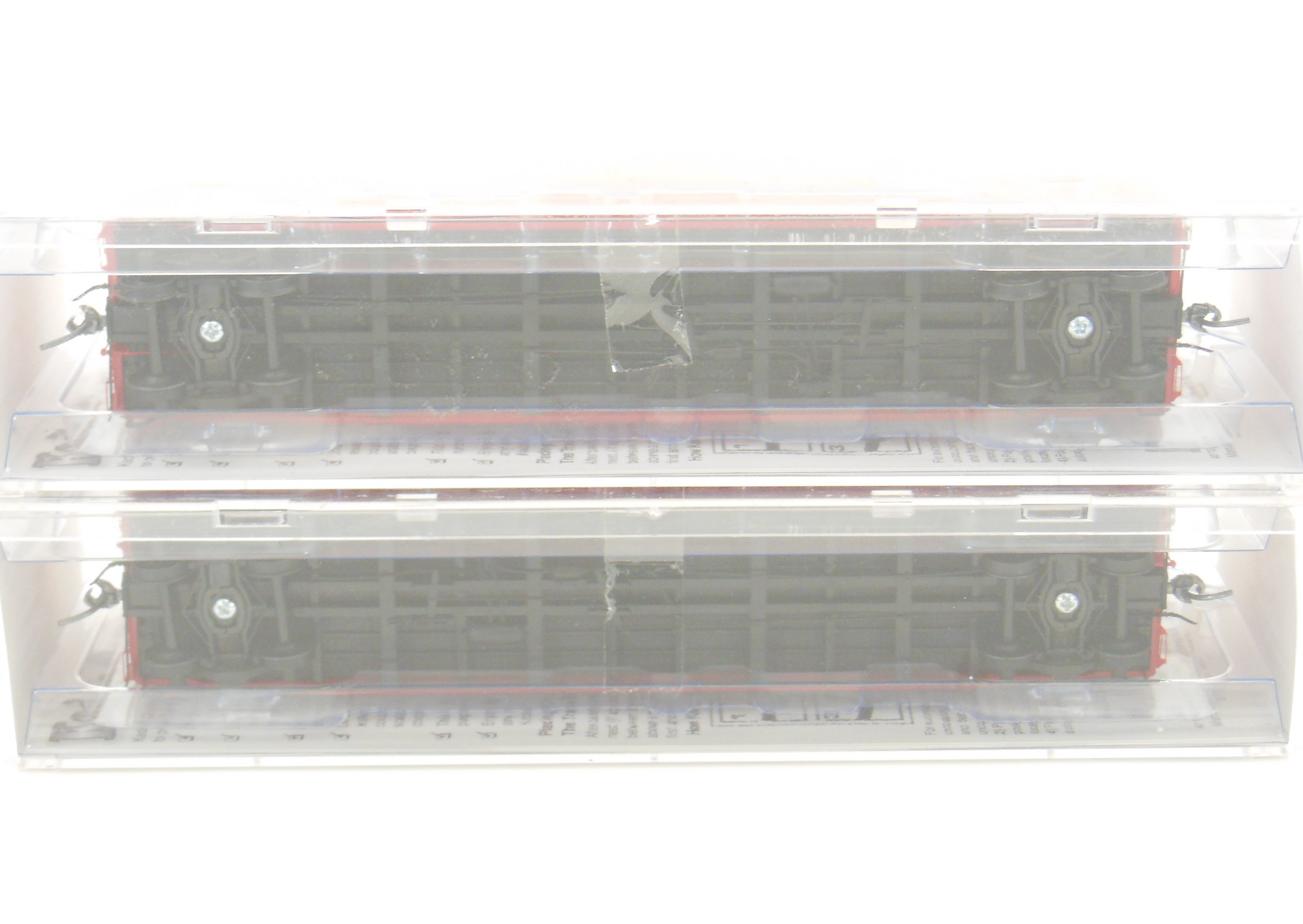 HO Scale Kadee Manufacturing GM&O - Gulf Mobile & Ohio Historical Society PS-1 50-Foot Standard Door Boxcars, Lot of 2 Sealed Brand-New Railroad Model Vehicles
